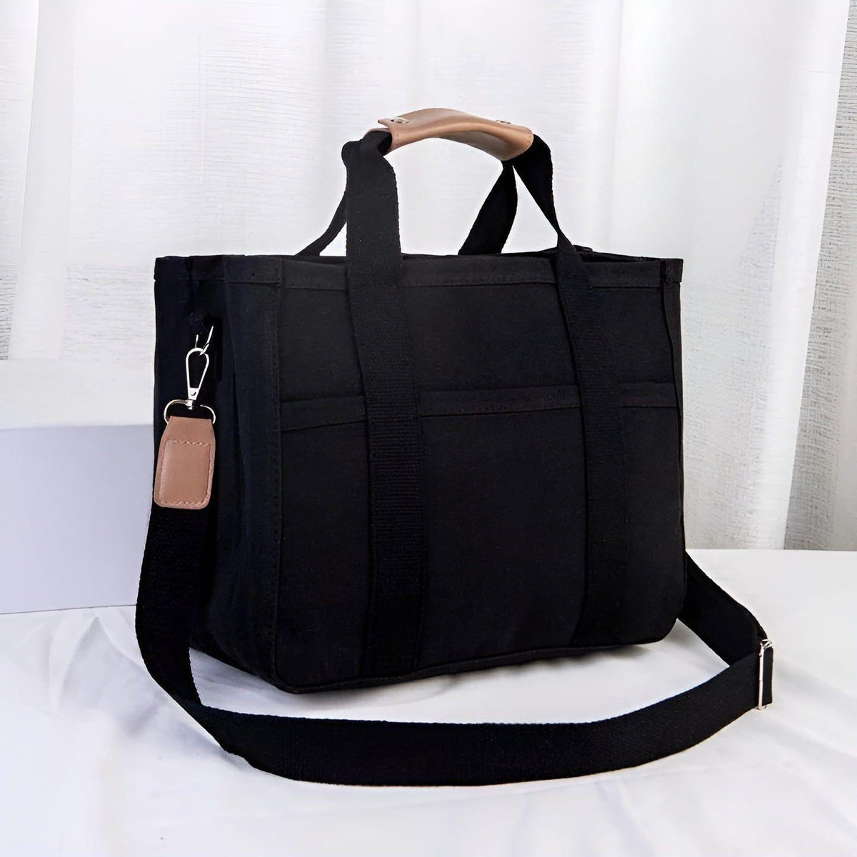 Annerose Bag - Multifunktionale Einkaufs- und Aufbewahrungstasche - Schwarz - Handtasche