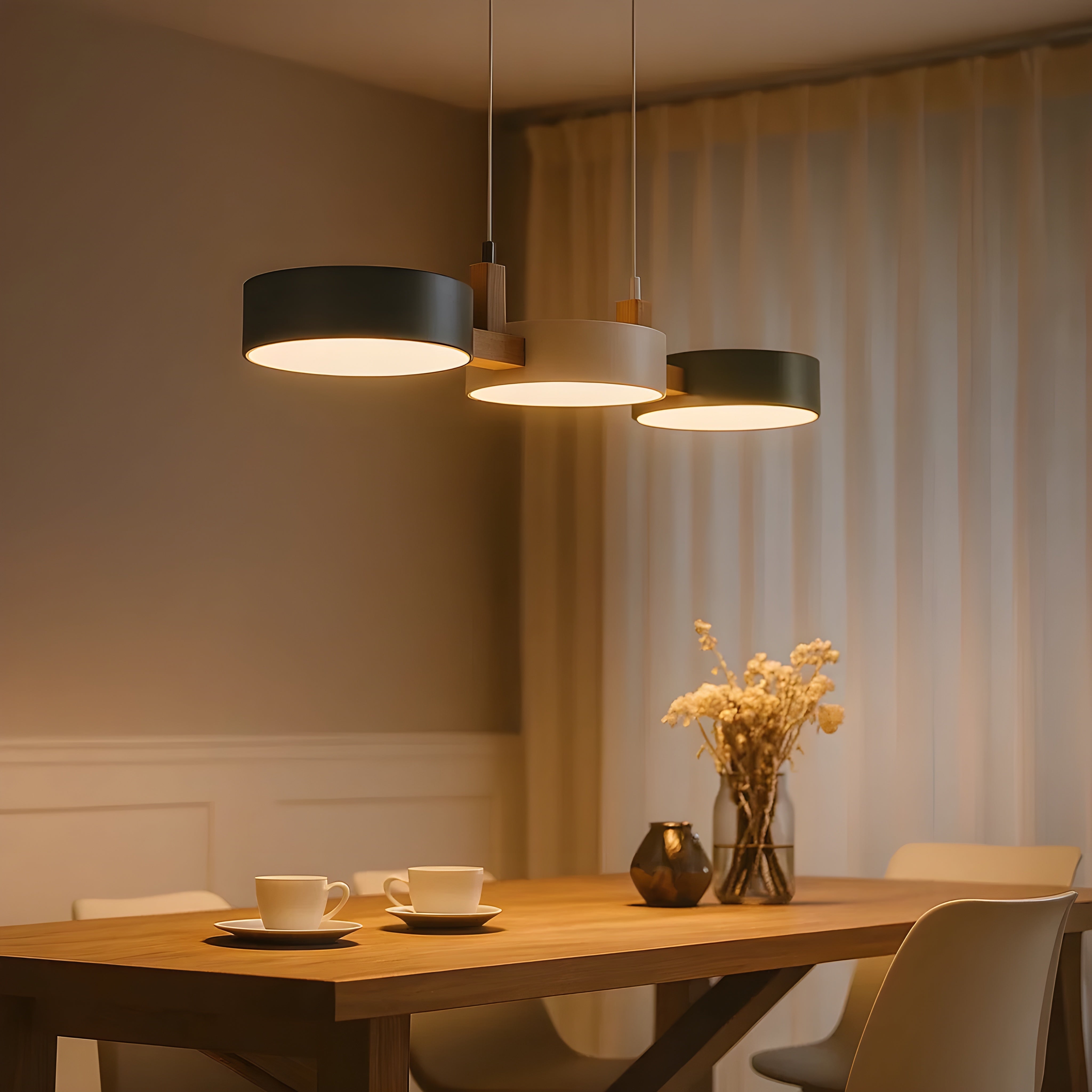 LED Pendelleuchte für Esstisch – 3-flammig & Dimmbar | Modernes Design für Esszimmer