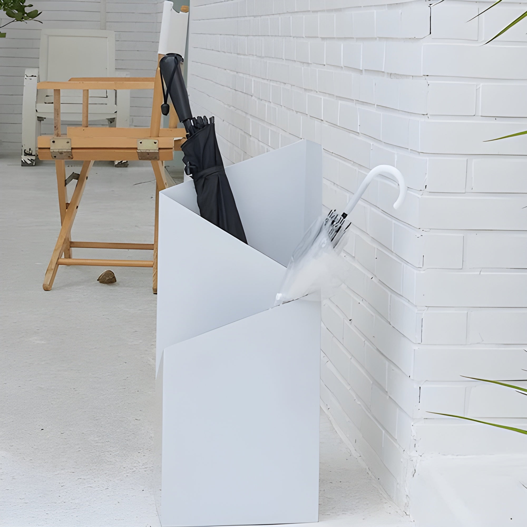 Auroline Metall-schirmständer – Skandinavisches Design Für Flure Und Eingangsbereiche - Regenschirmhalter