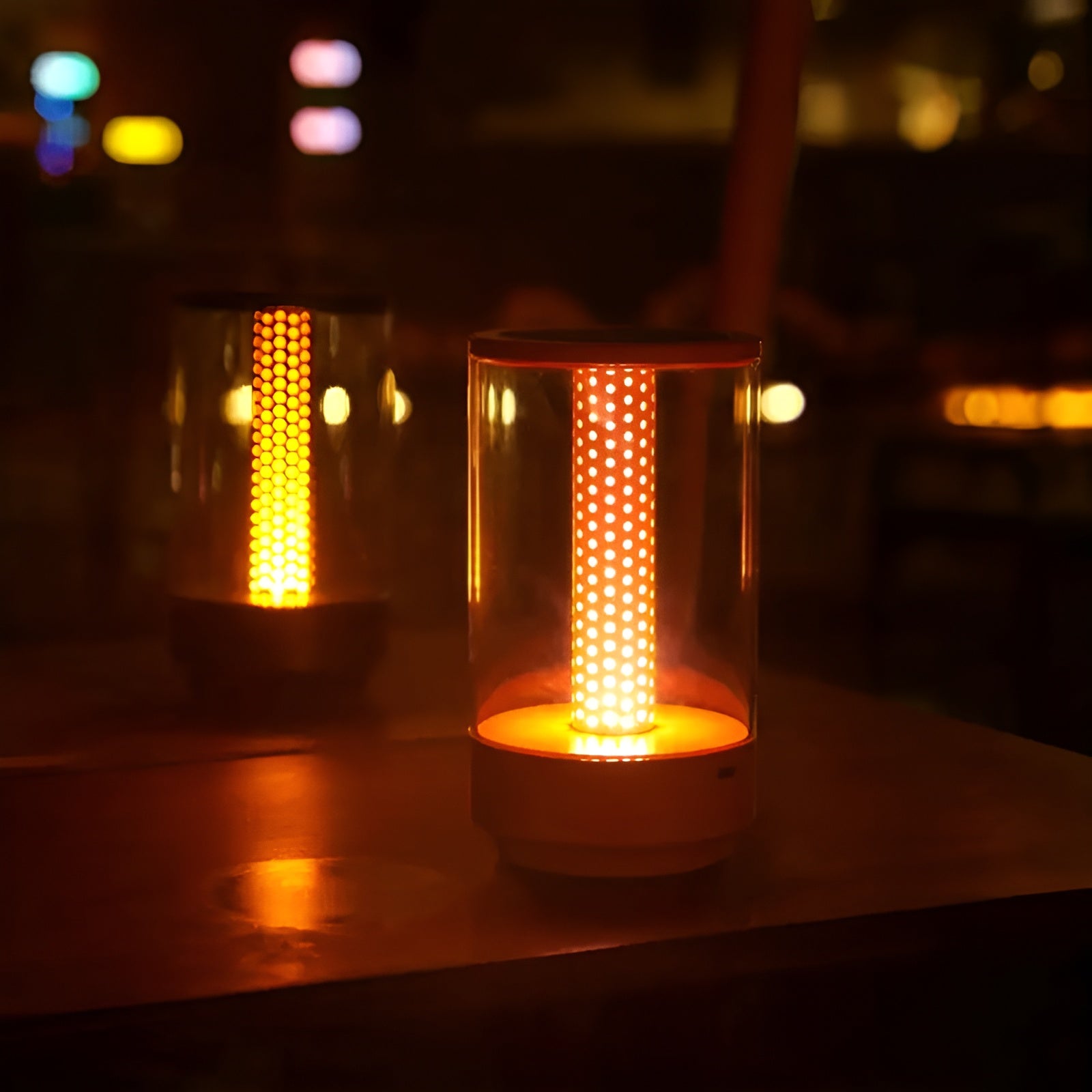 LED-Tischlampe mit Touch – Warmes Stimmungslicht für gemütliche Abende