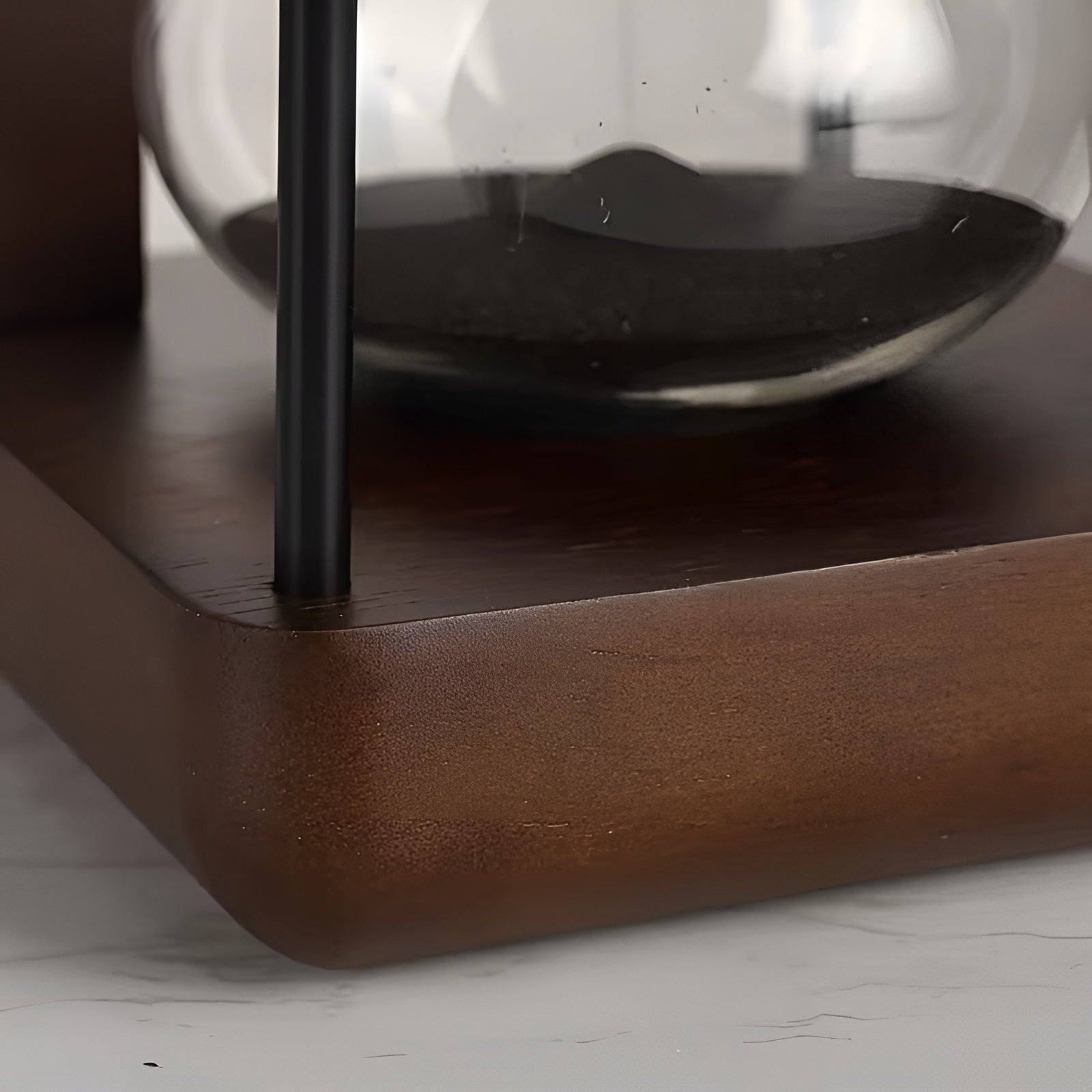 Holz-Sanduhr 30 Minuten – Massivholzrahmen & Dekorativ | Ideal für Büro und Zuhause - Wohnzubehör