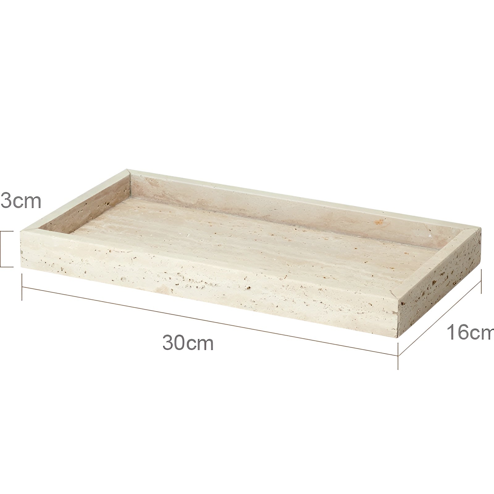 Badezimmer-Set aus Travertin – Edle Accessoires aus Naturstein | Seifenspender Seifenschale Diffusor & Ablage