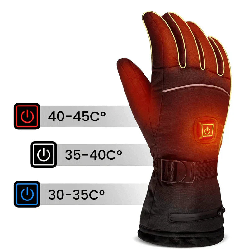 Beheizbare Handschuhe – wasserabweisendes Material