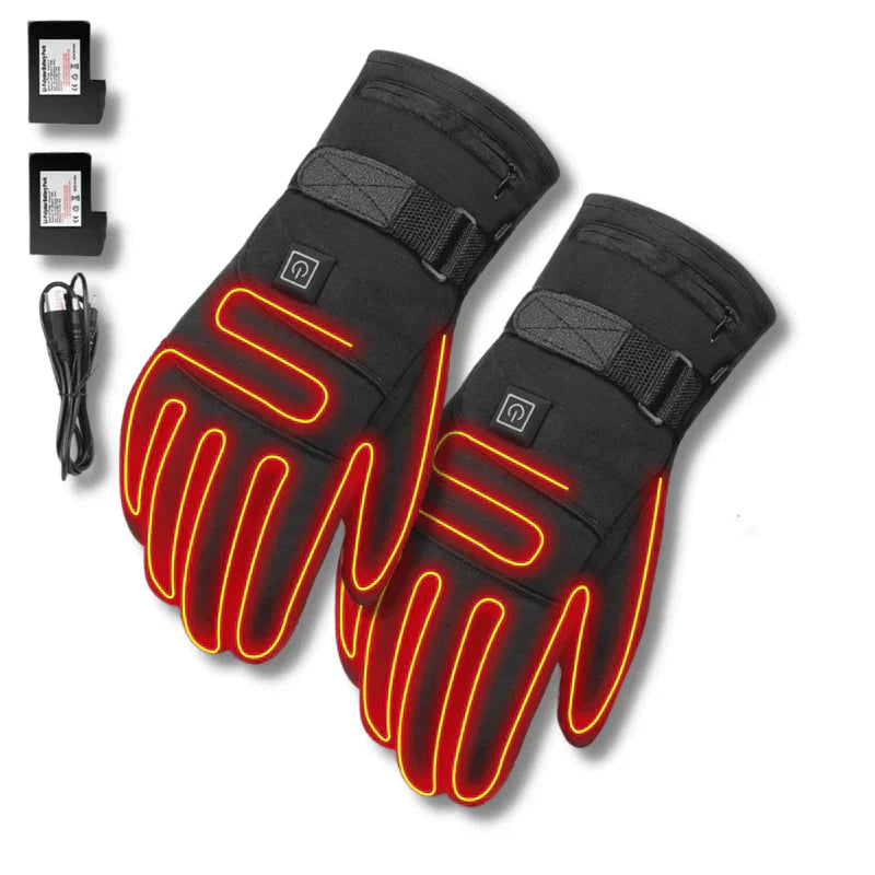 Beheizbare Handschuhe – Lieferumfang Produktansicht