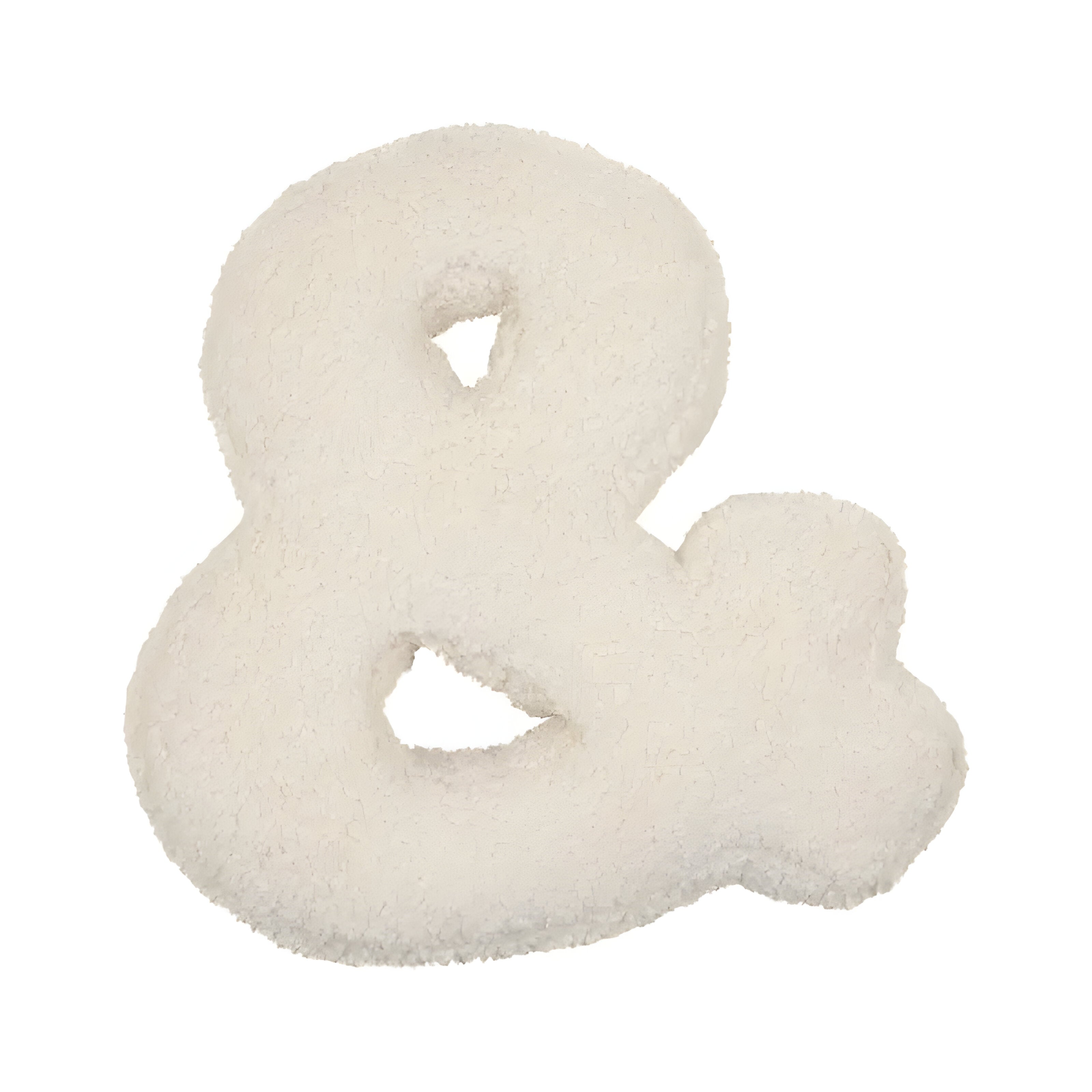 Buchstaben-Kissen aus Plüsch- Personalisierbare Kuscheldeko für Sofa oder Kinderzimmer - & - Kissen
