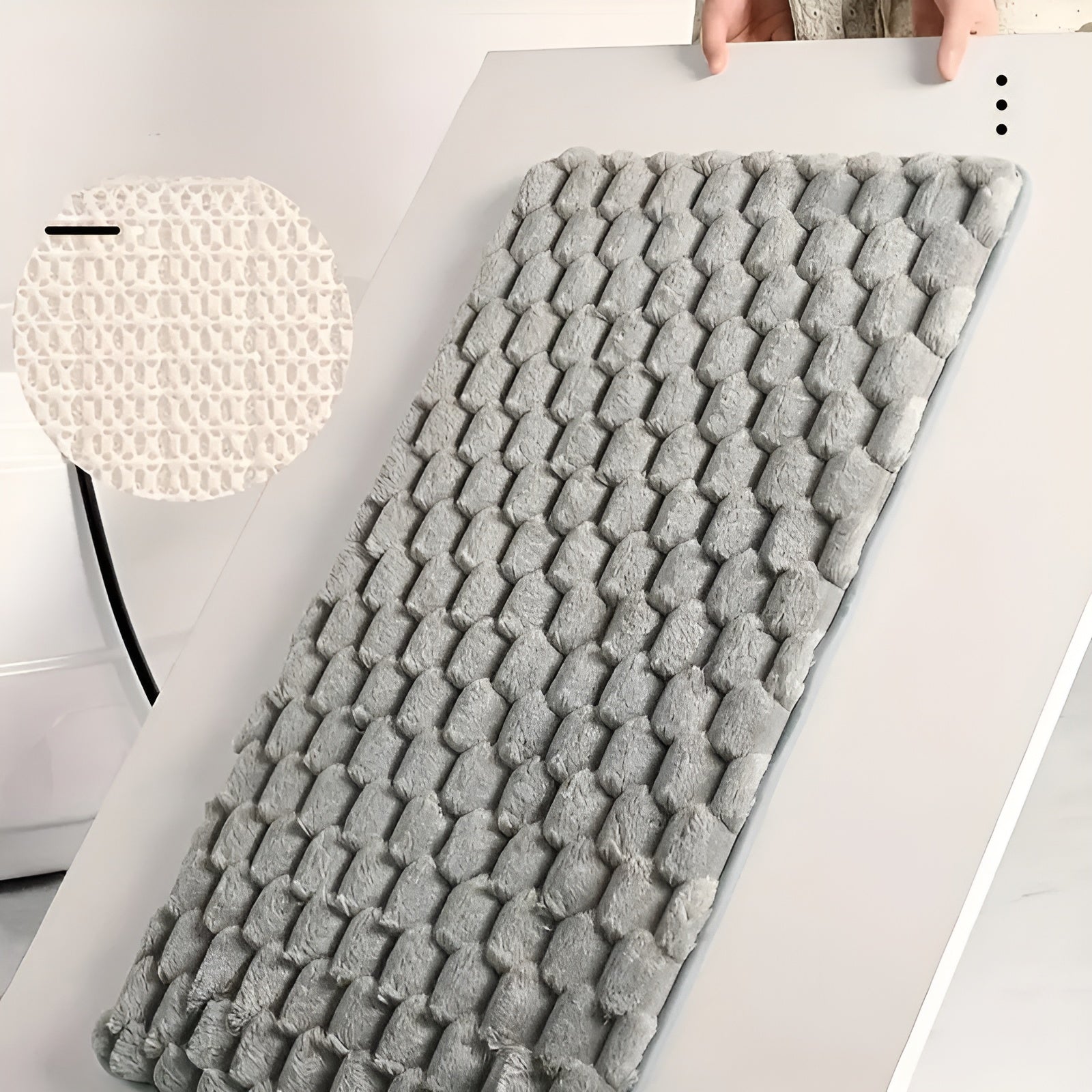 Rutschfeste Badematte mit Memory-Schaum – Extra weich und rutschfest | Ideal für Badezimmer, Schlafzimmer und Bett