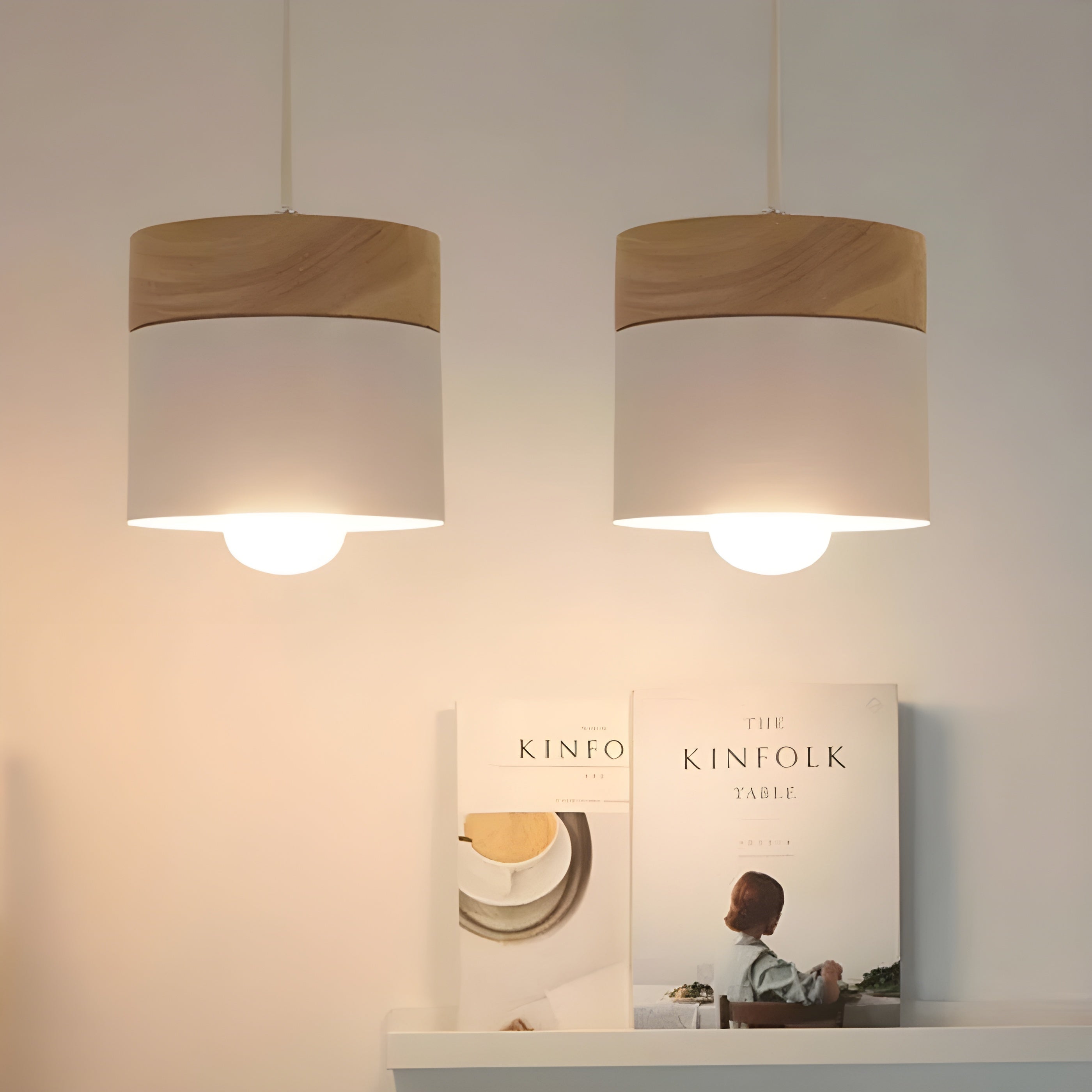 LoftCharm Light - Nordische Holz-Hängelampe