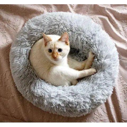 Calmzy – Flauschiges beruhigendes Bett für Haustiere - Haustierbedarf