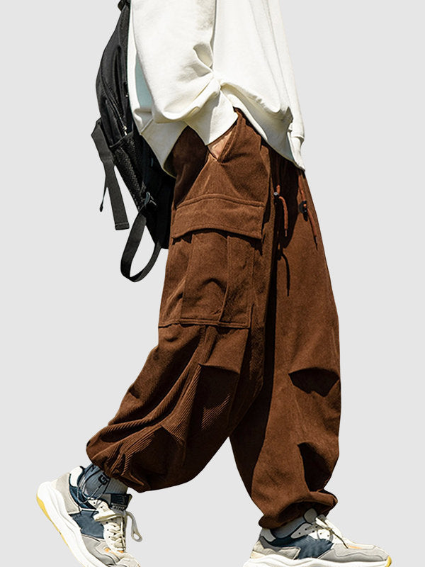 Cargohose Herren aus Cord – entspannte weite Passform - Cargohosen