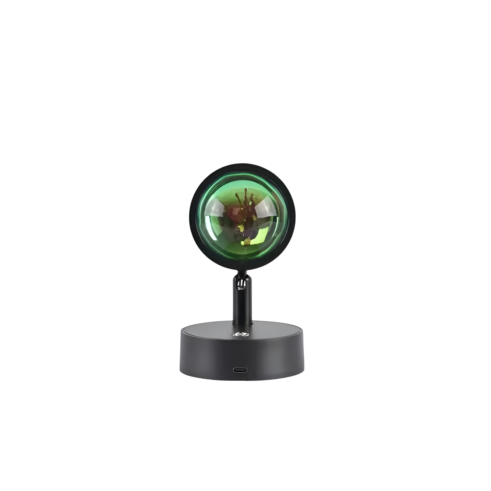 LED-Wandleuchte 360° Drehbar- Atmosphärisches Stimmungslicht,& Dimmbar | USB-Aufladbar für Zuhause