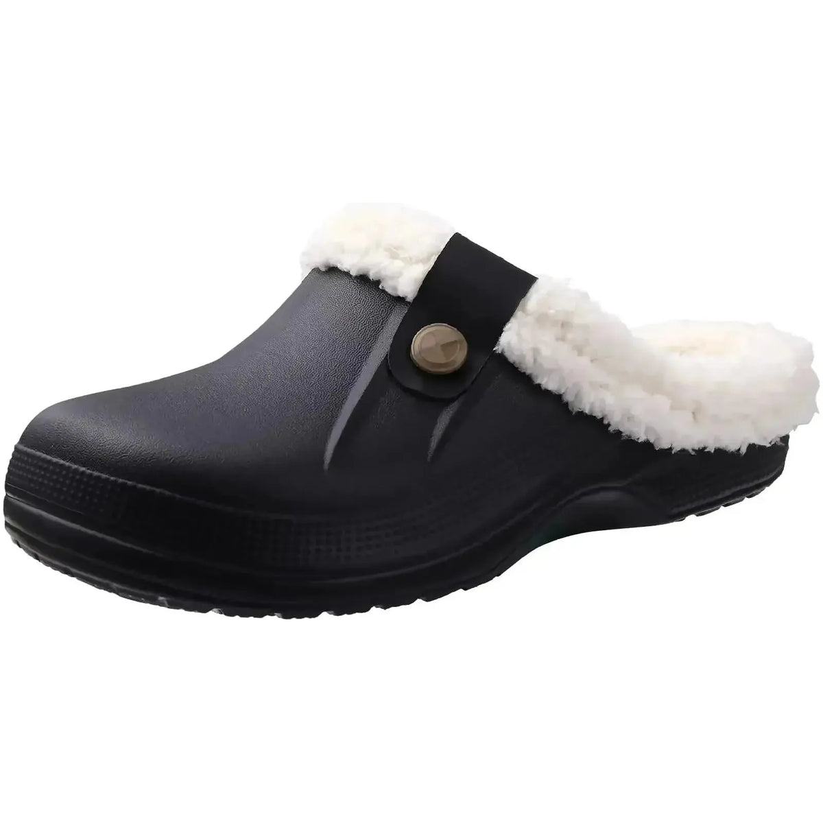 CloudCuddle Slippers - Kuschelige Weiche Plüsch Wolken Herren Hausschuhe - Schwarz weiß / 35-36 - Damenschuhe