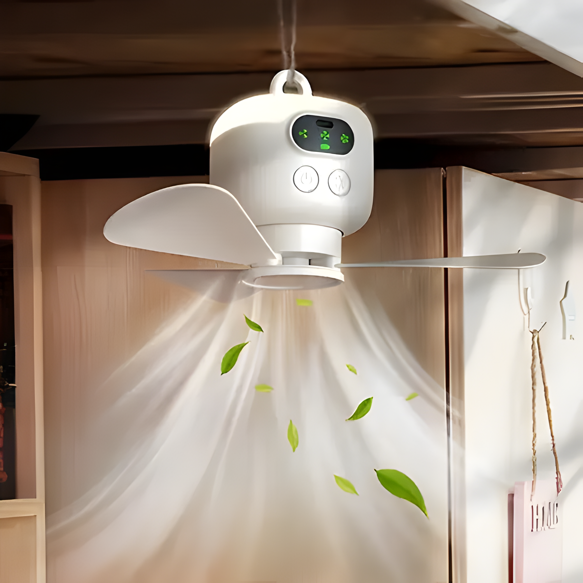 CoolTrail - Camping Ventilator für draußen USB Wiederaufladbar - Ventilator