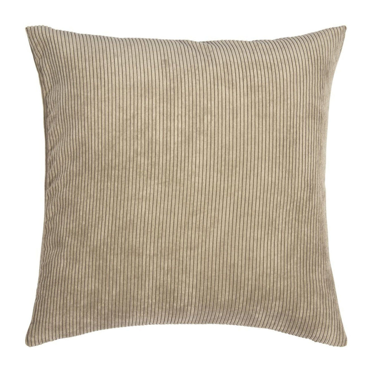 Cord Kissenbezug – weich vielseitig & zeitlos schön - Khaki / 50x50 cm - Dekokissen & Kissenbezüge