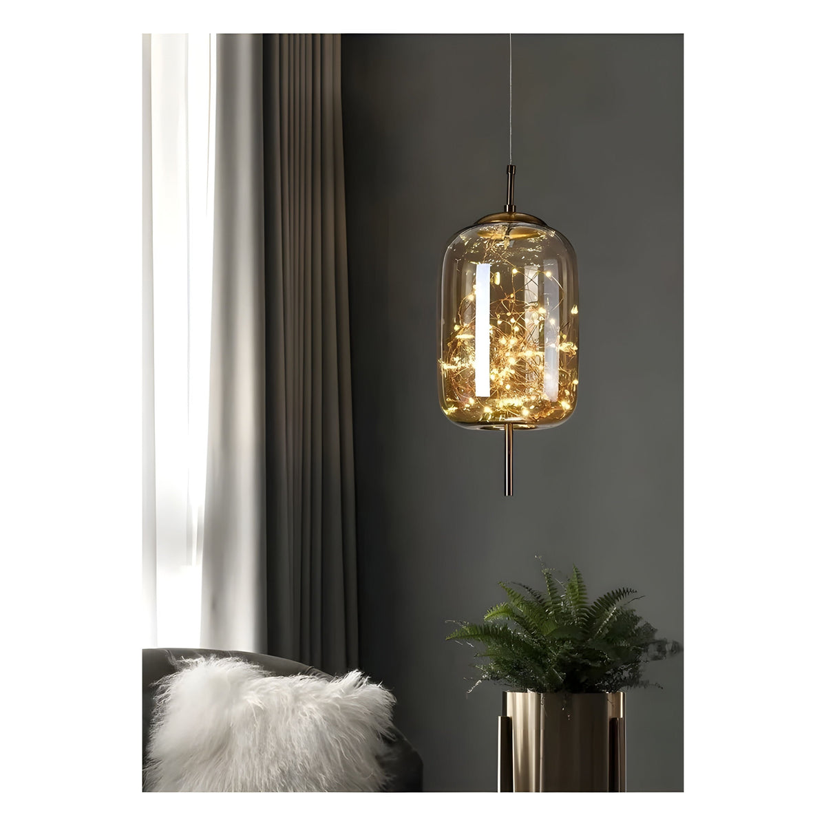 CrystalBeam Light - Moderne LED-Pendelleuchte Sterne - Pendelleuchte