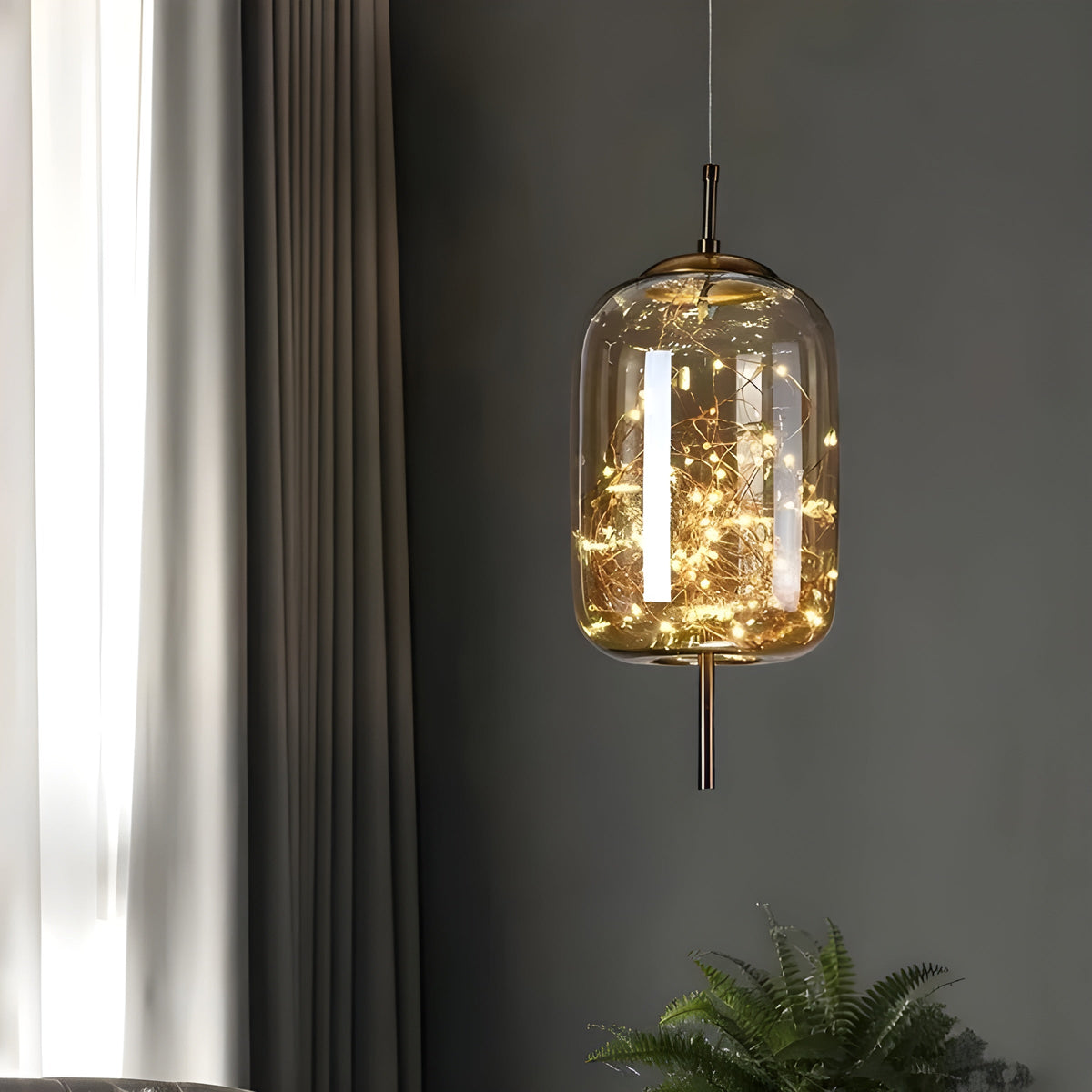 CrystalBeam Light - Moderne LED-Pendelleuchte Sterne - Pendelleuchte