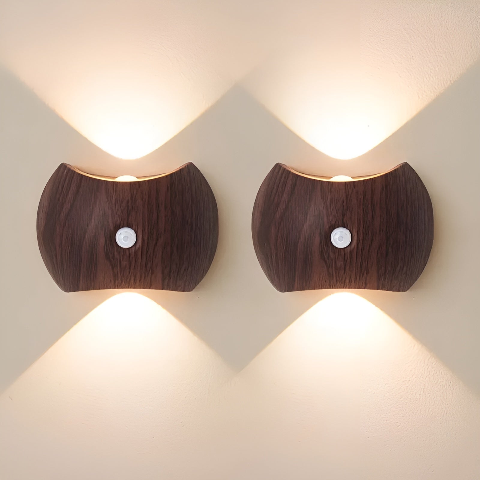 LED-Wandleuchte mit Bewegungsmelder – Wiederaufladbar & Smart | Ideal für Schlafzimmer & Flur