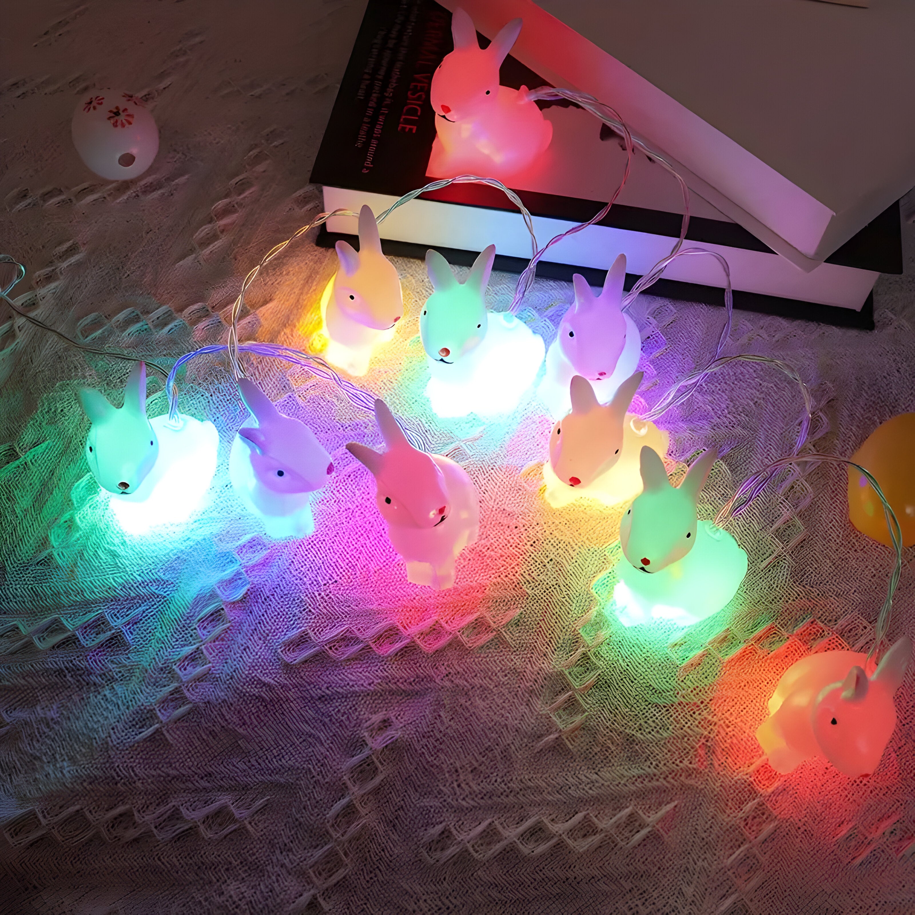 LumiRabbit Light - Vintage-Stil LED-Hasen Kette Licht