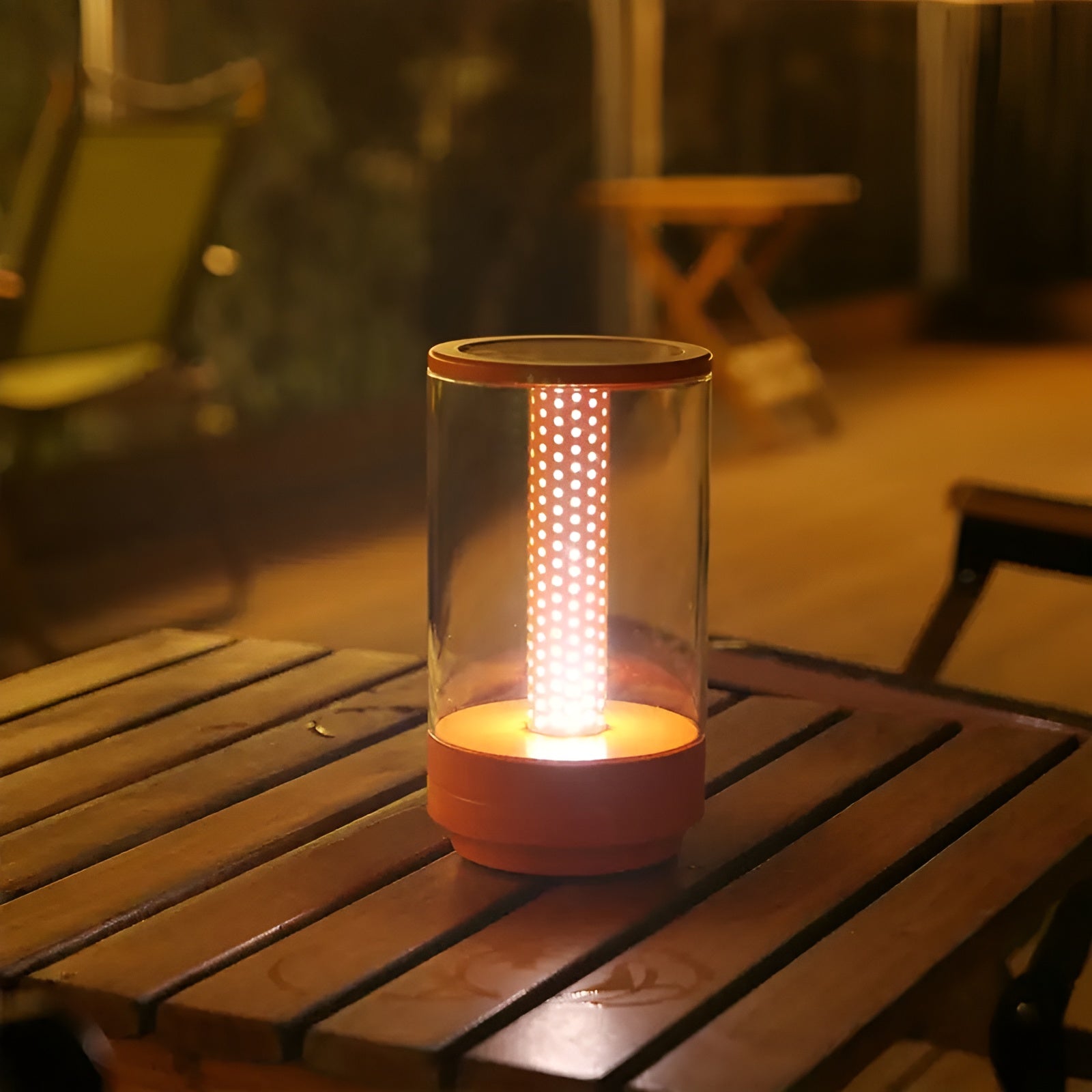 LED-Tischlampe mit Touch – Warmes Stimmungslicht für gemütliche Abende