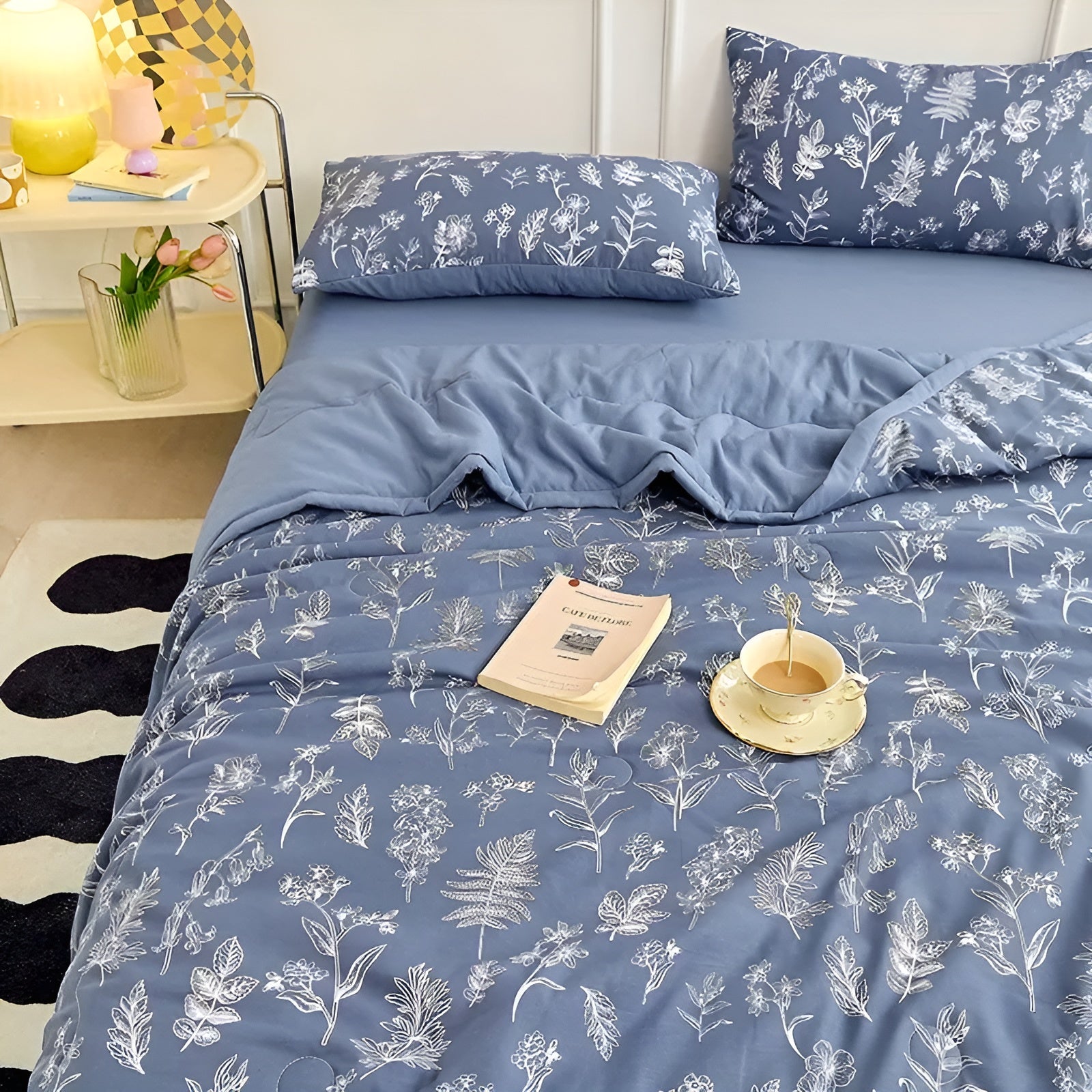Sommer-Bettdeckenset – Leicht und Hautfreundlich | 2–3-teilig aus Mikrofaser