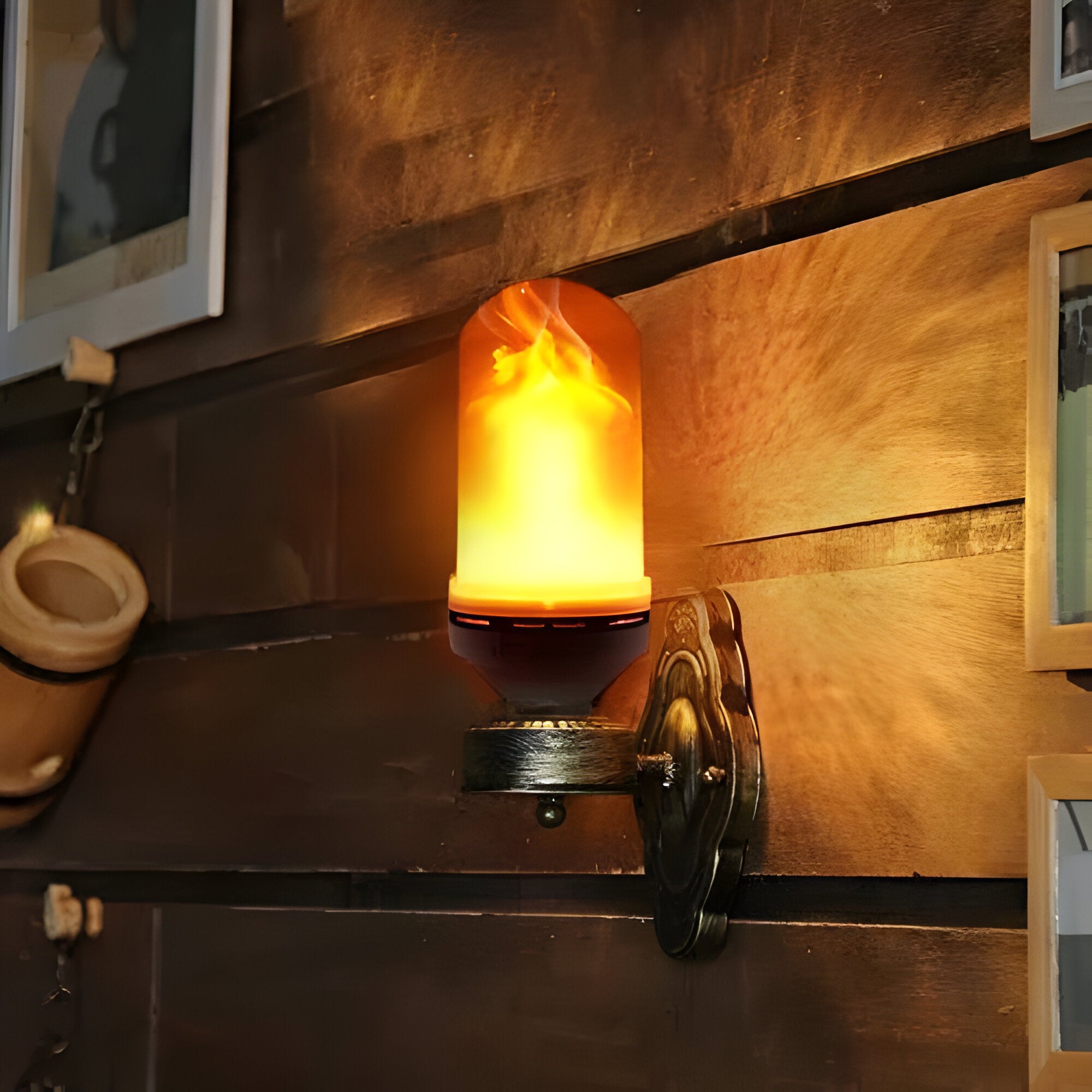 FlameGlow Light – Dekorative LED-Flammenbirnen