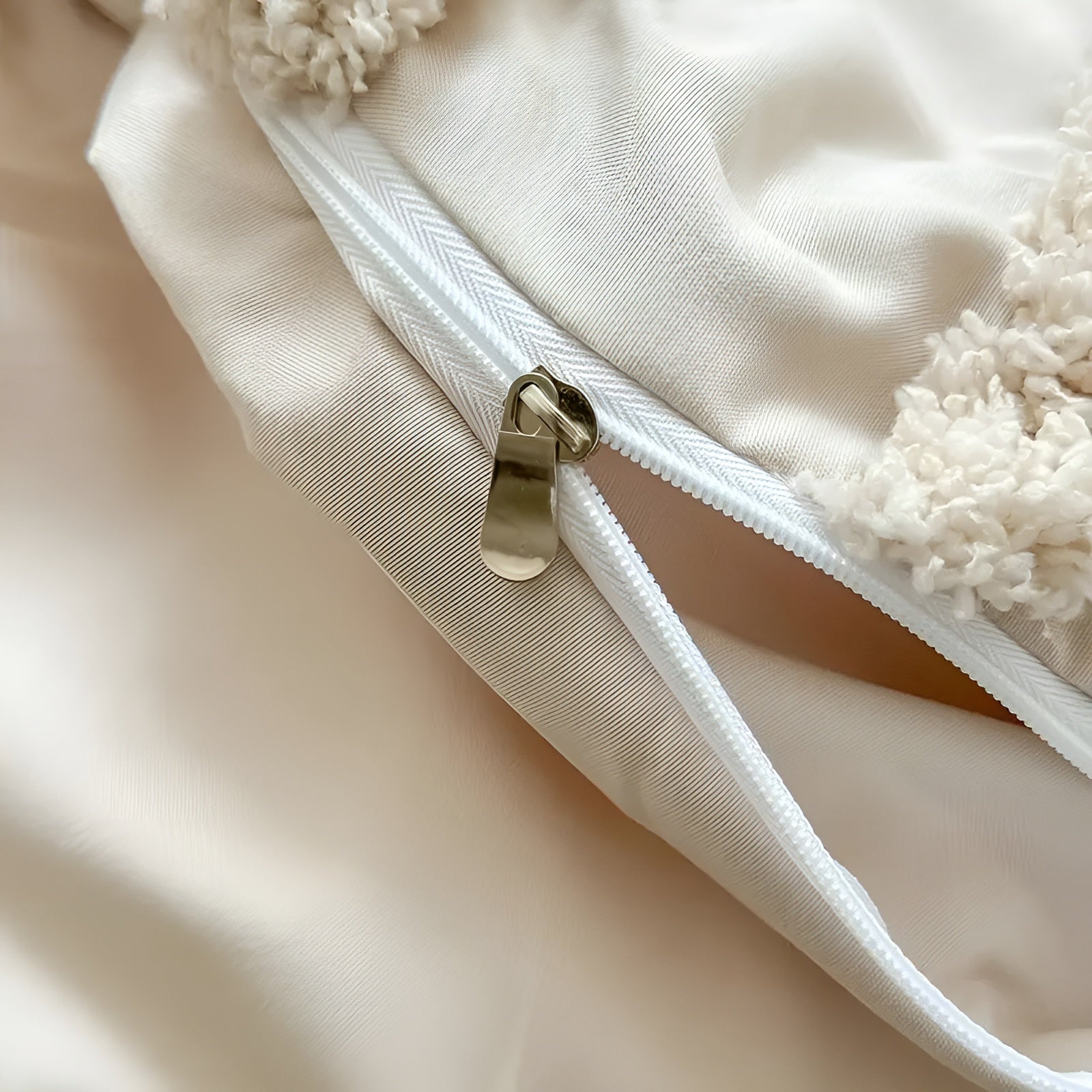 Boho Bettwäsche-Set – Weich und Stilvoll | Aus Mikrofaser mit Getuftetem Design