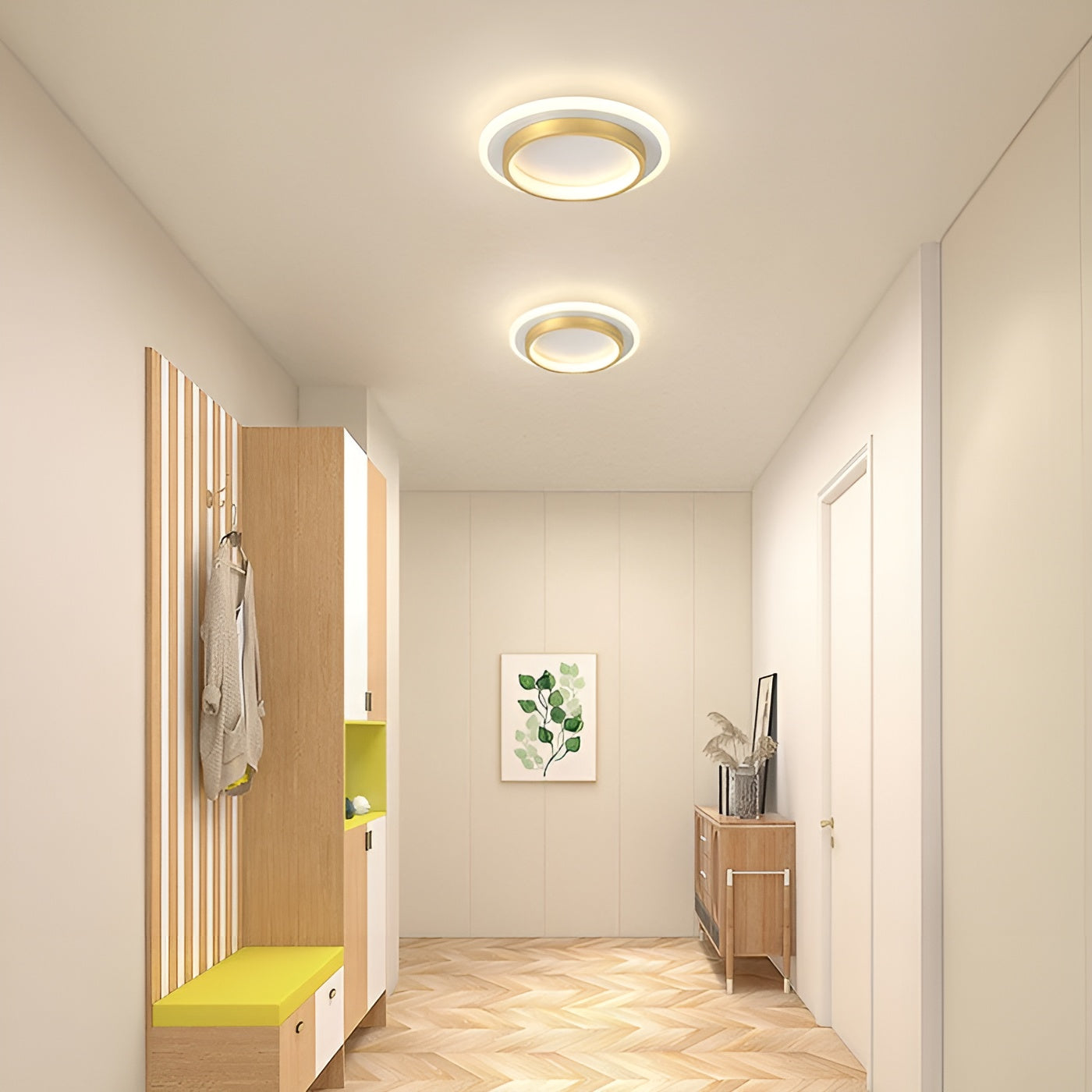Runde Deckenleuchte – Schlankes, Modernes Design | Perfekt für Wohn- und Esszimmer