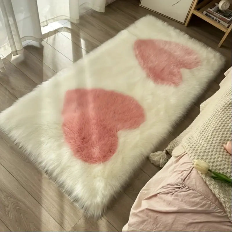 Flauschiger Kunstfell-Teppich – Weich & Luxuriös | Perfekt für Schlafzimmer & Wohnzimmer