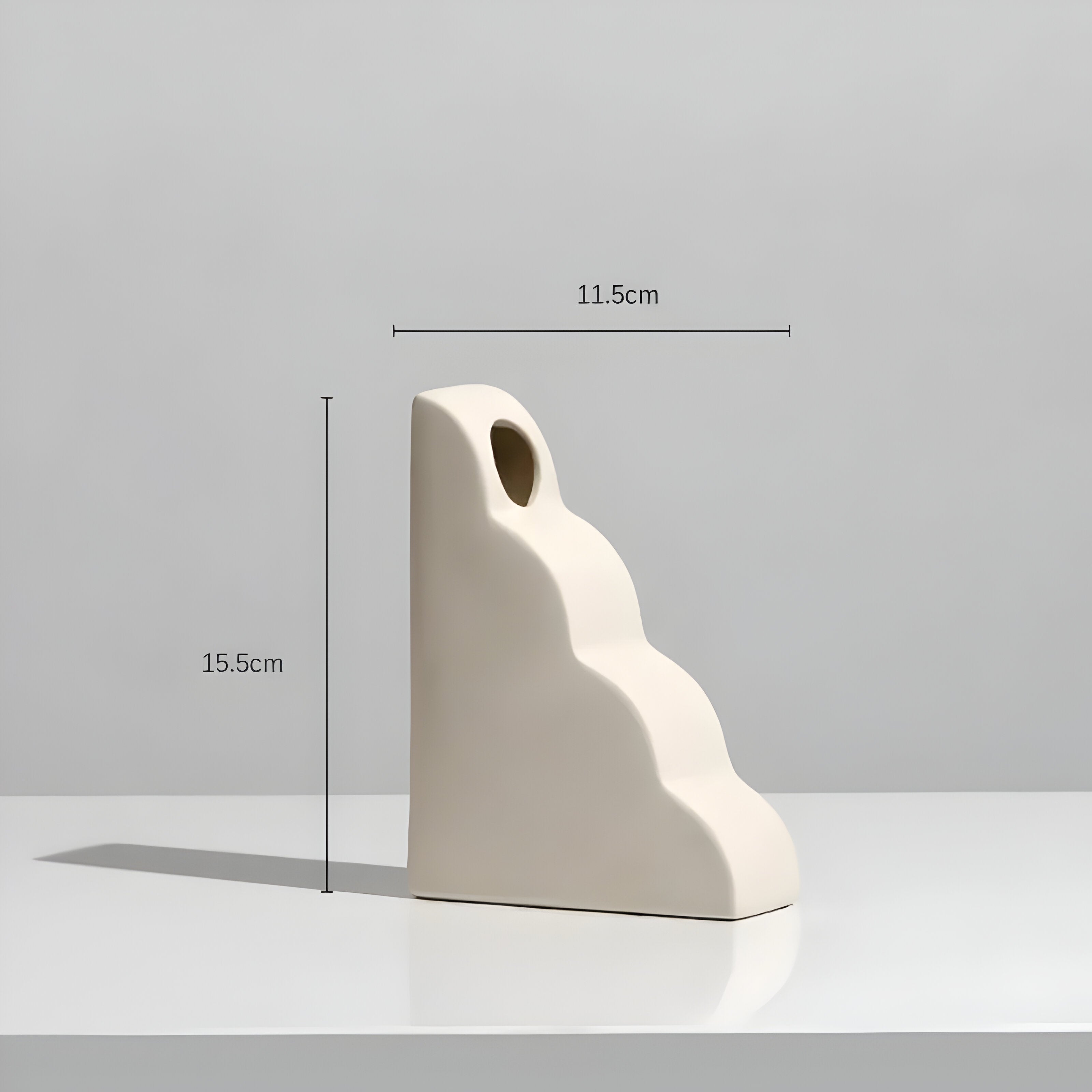 ClayHaven Vase - Moderne Keramische Blumenvase