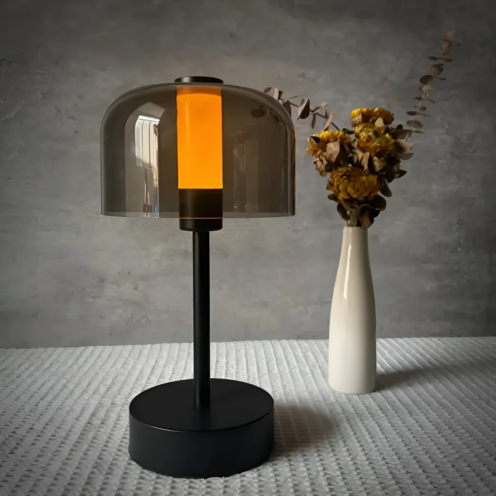 Vintage Tischlampe – Dekoratives LED-Licht mit Augenschutz | USB Wiederaufladbar, Perfekt für Schlafzimmer & Büro