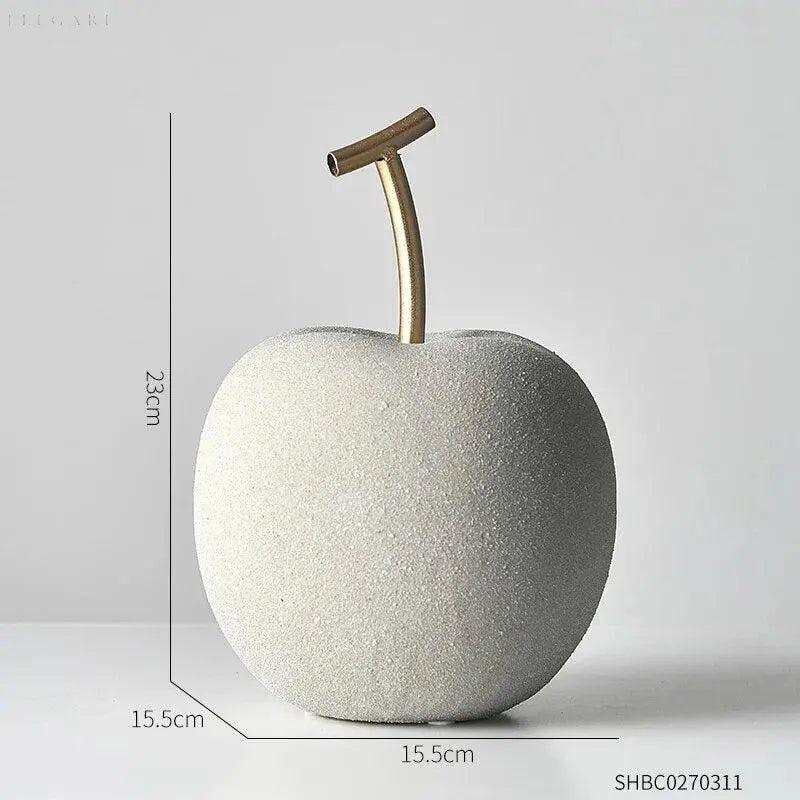 Edor - Stilvolle und elegante Obstdekorationen - Apfel L - Skulptur