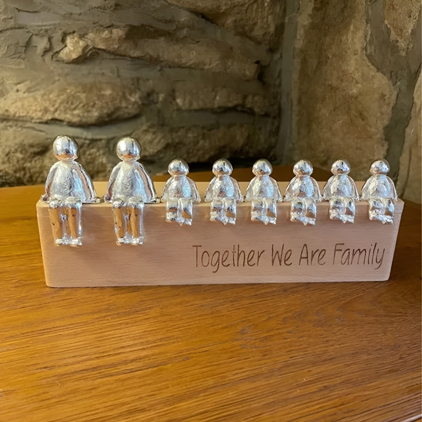 Skulptur Ewige Familie – Ausdruck von Verbundenheit & Harmonie | Zeitlose Dekofigur