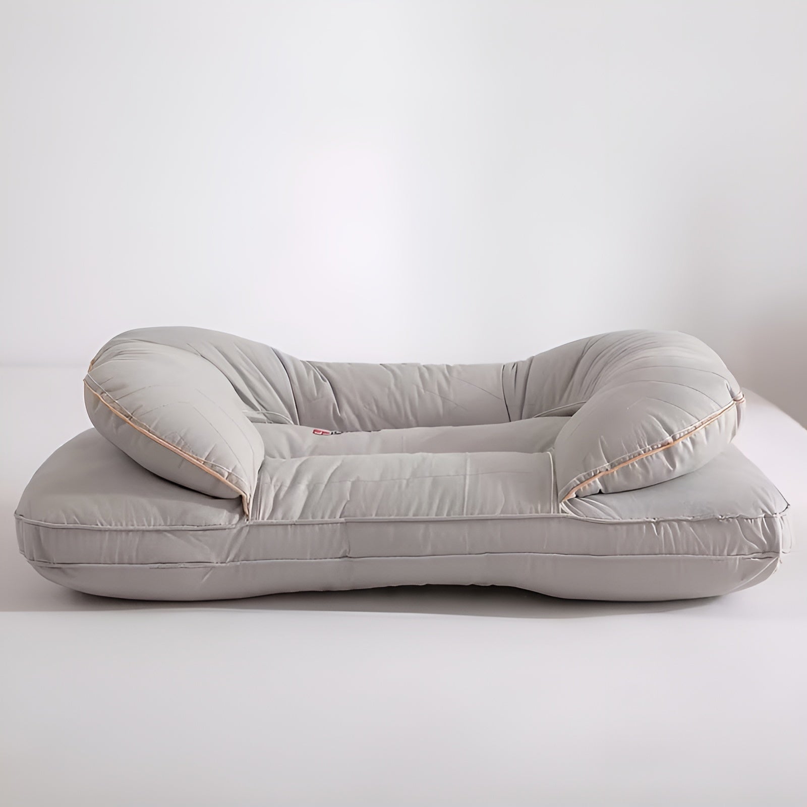 Ergonomic Cooling Nackenkissen aus Memory Foam – Orthopädisches Seitenschläfer-Kissen mit konturierter Nackenstütze &