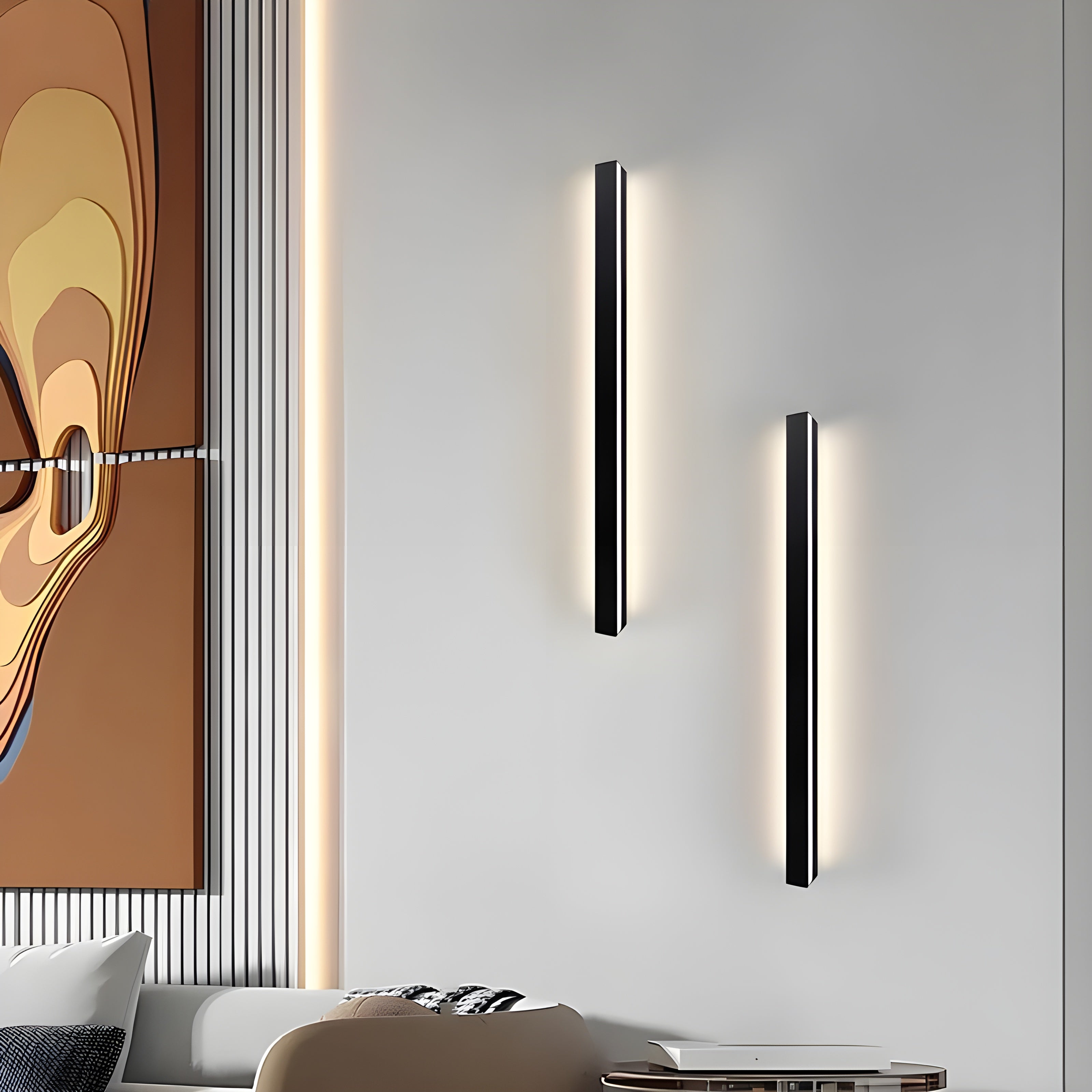 BrightBeam Light - Moderne LED-Langer Streifen Wandleuchte