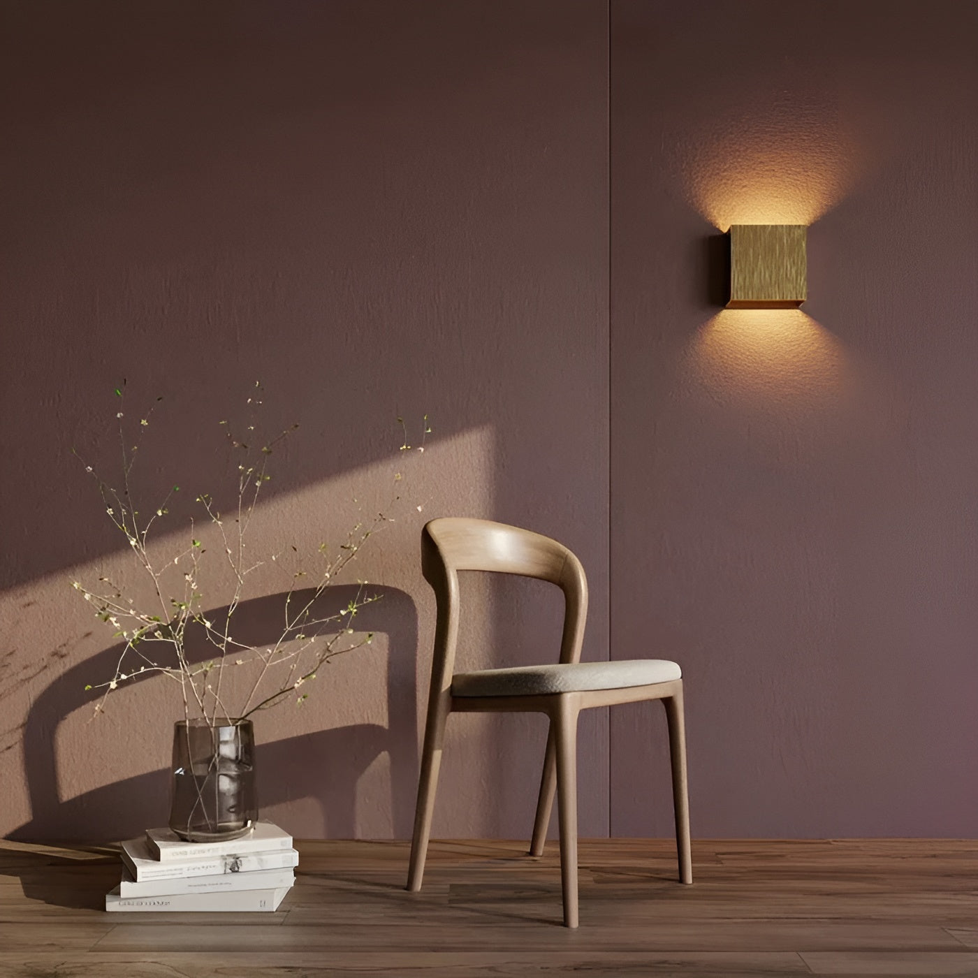 Quadratische Wandleuchte – Modernes Design für den Innenbereich