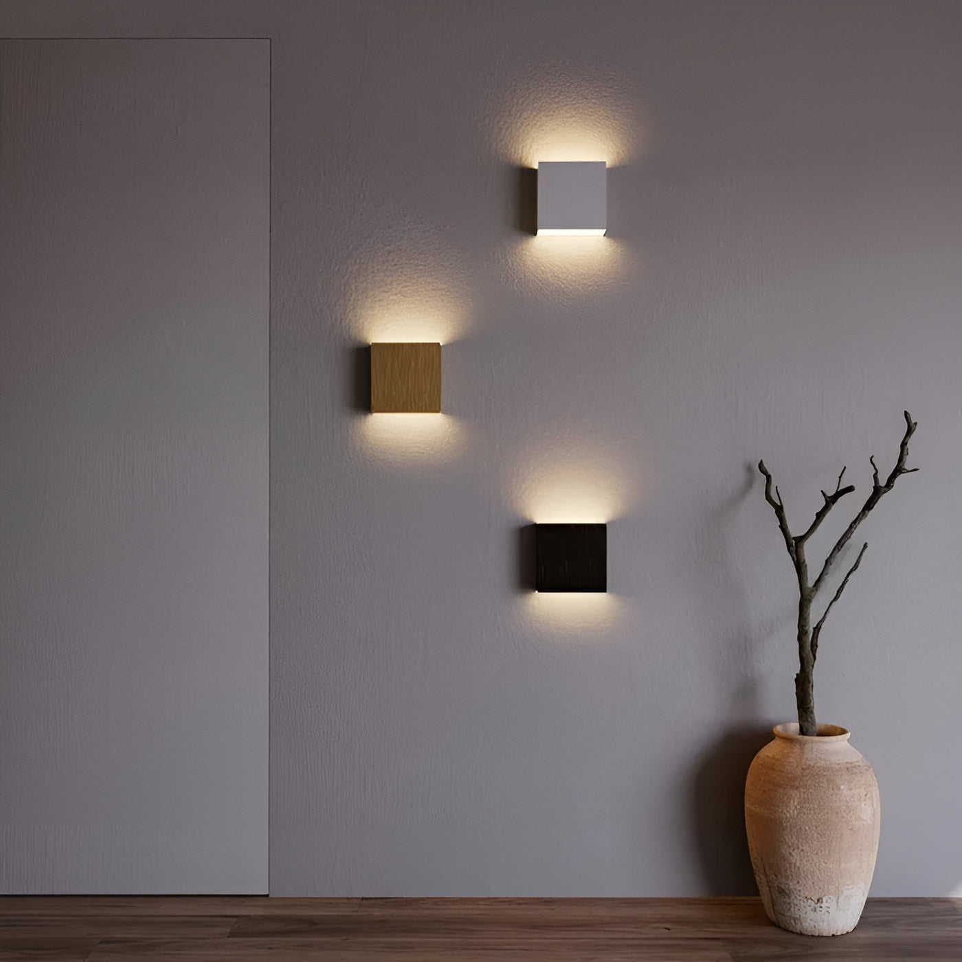 Quadratische Wandleuchte – Modernes Design für den Innenbereich