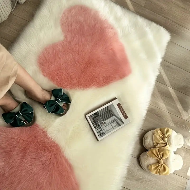 Flauschiger Kunstfell-Teppich – Weich & Luxuriös | Perfekt für Schlafzimmer & Wohnzimmer