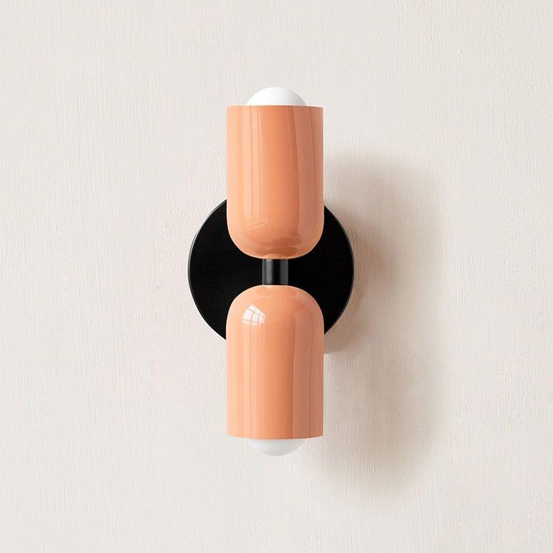 Farbe Wabi Duo- Minimalistisch Moderne LED-Doppelkopf-Leuchten - Lampe