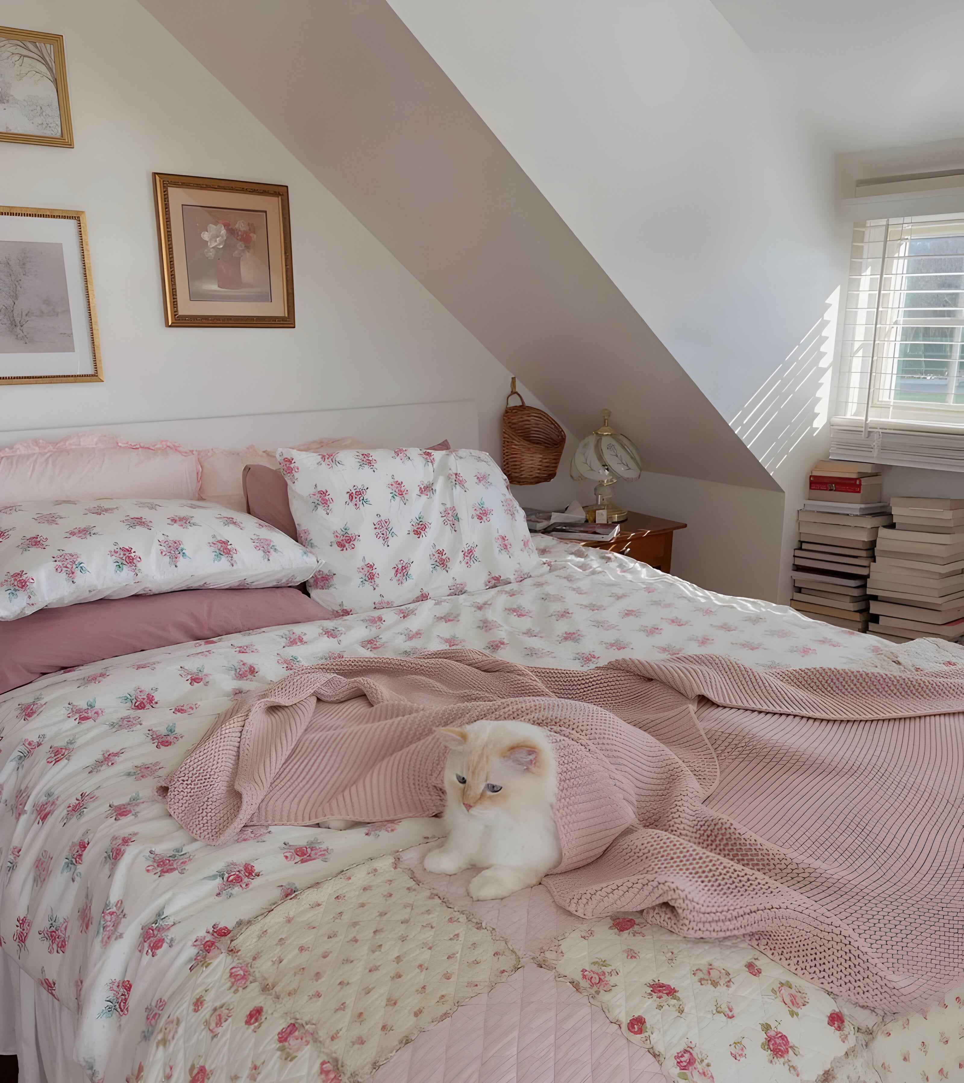 LushPetal Set – Elegantes Florales Bettwäsche-Set