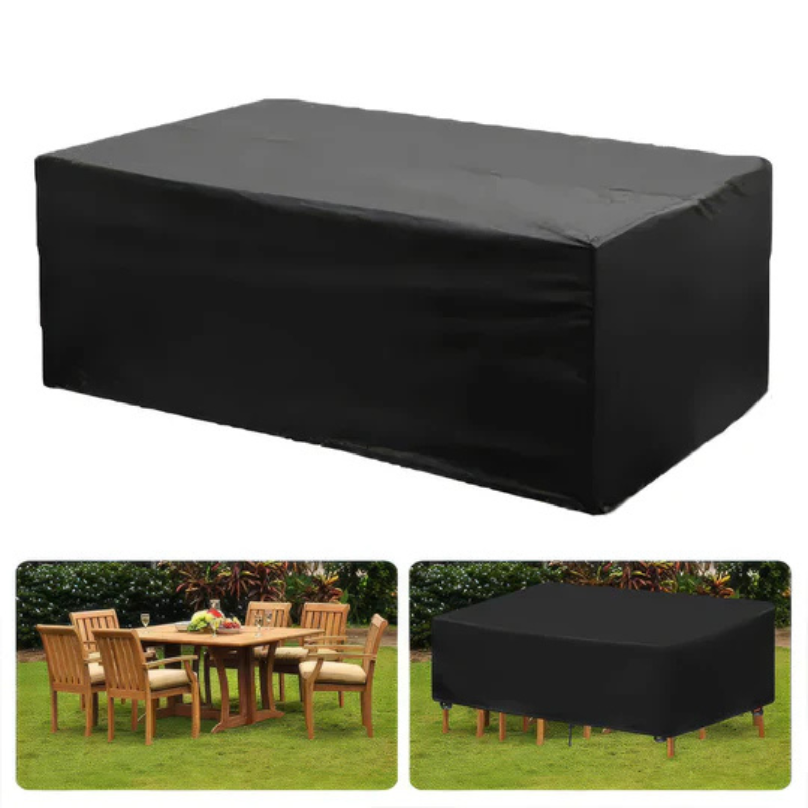 Ganzjahres-Möbelabdeckung – Zuverlässiger Schutz vor Regen Sonne und Schmutz - 80x80x80cm - Möbelabdeckung