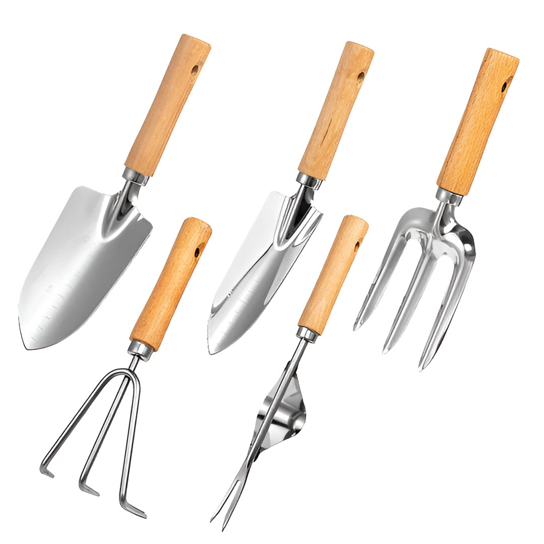 Gartenwerkzeug-Set – Robuste Gartengeräte für Pflanzenpflege Aussaat und Gartenarbeit - Gartengerät