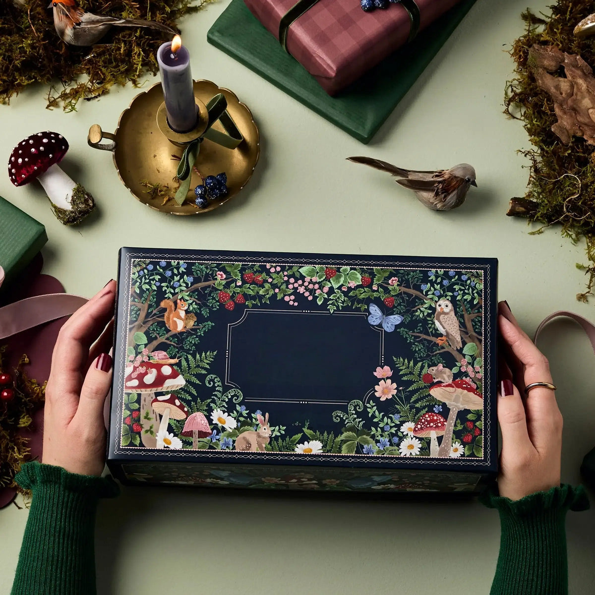 Adventskalender mit 24 Schreibwaren-Überraschungen, Gesamtansicht