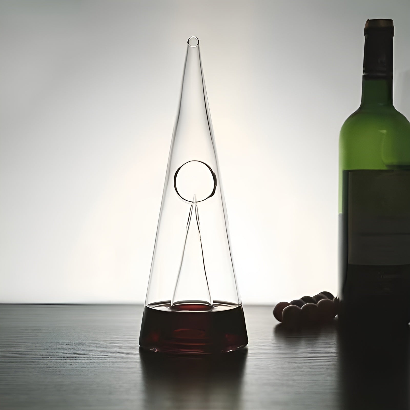 Glas-Weindekanter – Eleganter Weinbelüfter für vollen Geschmack | Perfekt für Zuhause & Gäste - Wohnzubehör