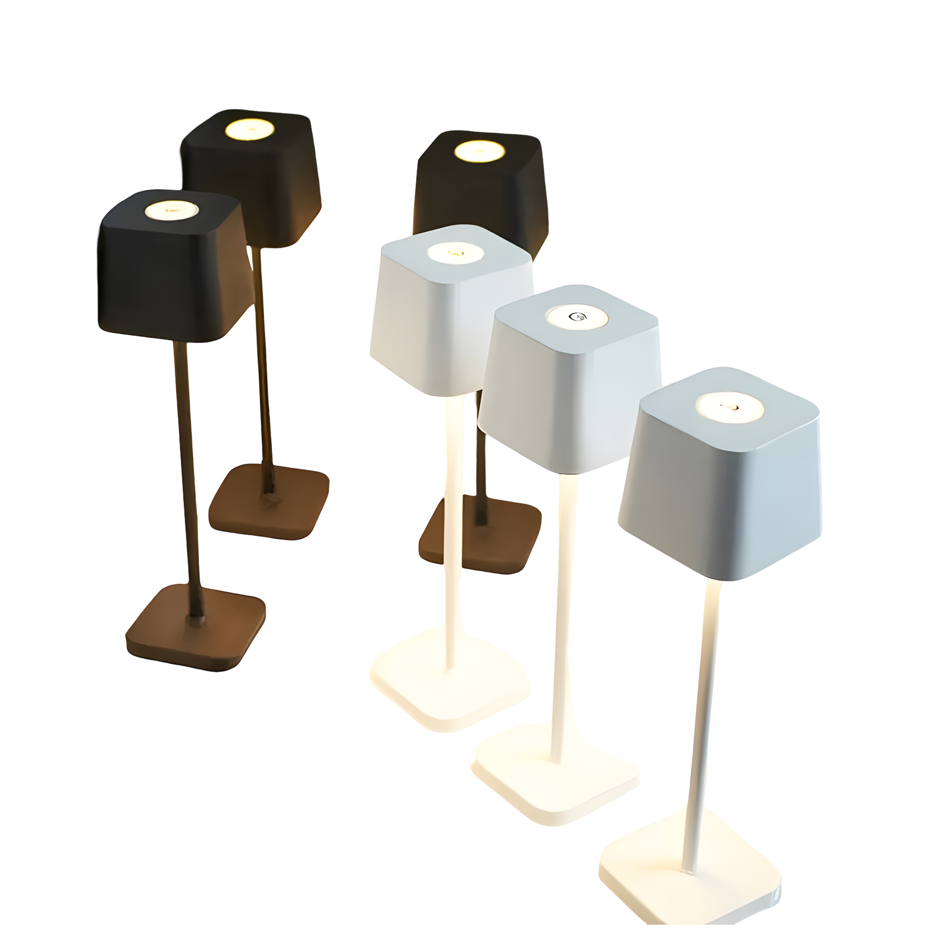 Wiederaufladbare LED-Tischleuchte – Kabellos, Wasserdicht Ideal für Balkon, Terrasse & Garten