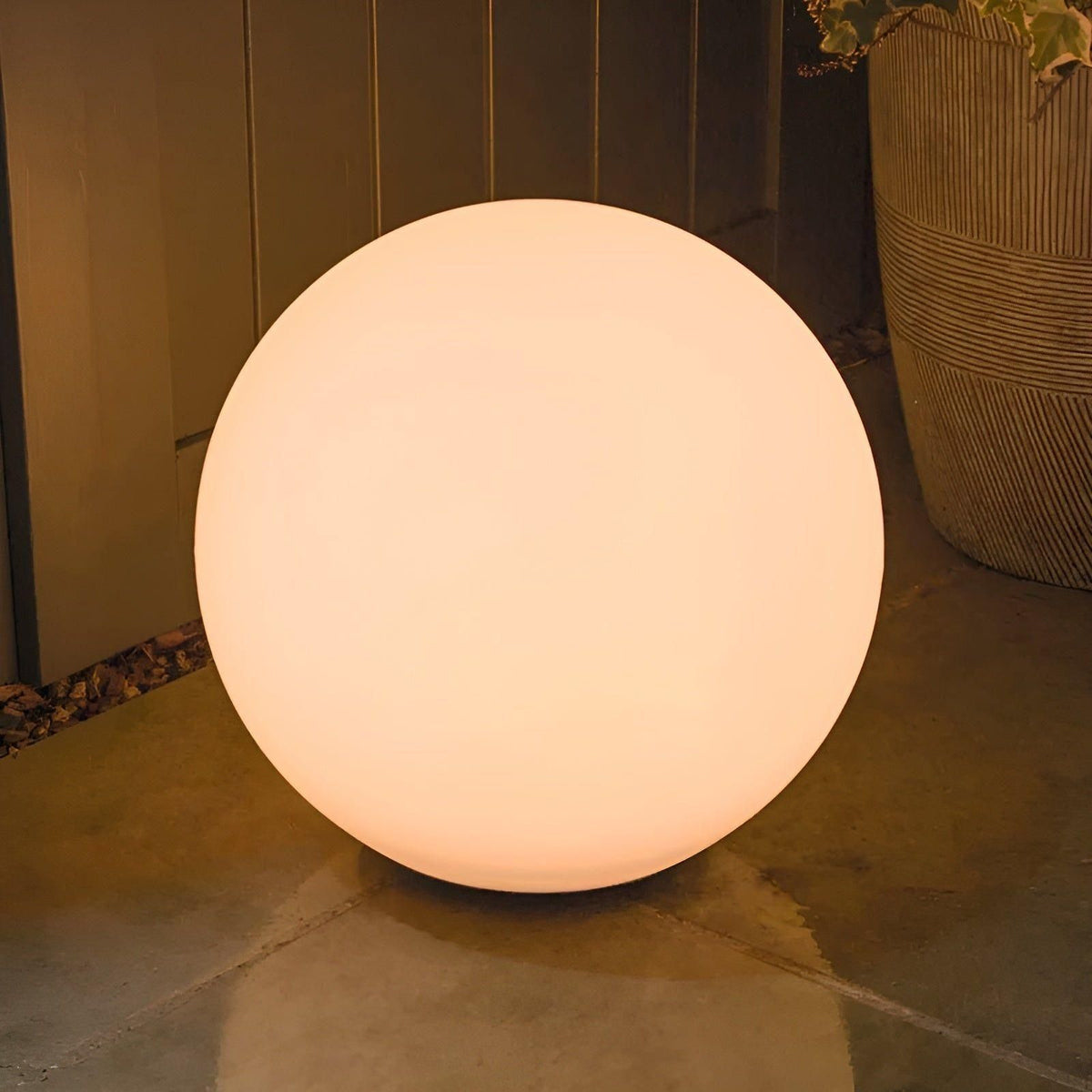 GlowBall Light - Wasserdichte Farbwechselnde LED Gartenball-Lampe hi - Lampe
