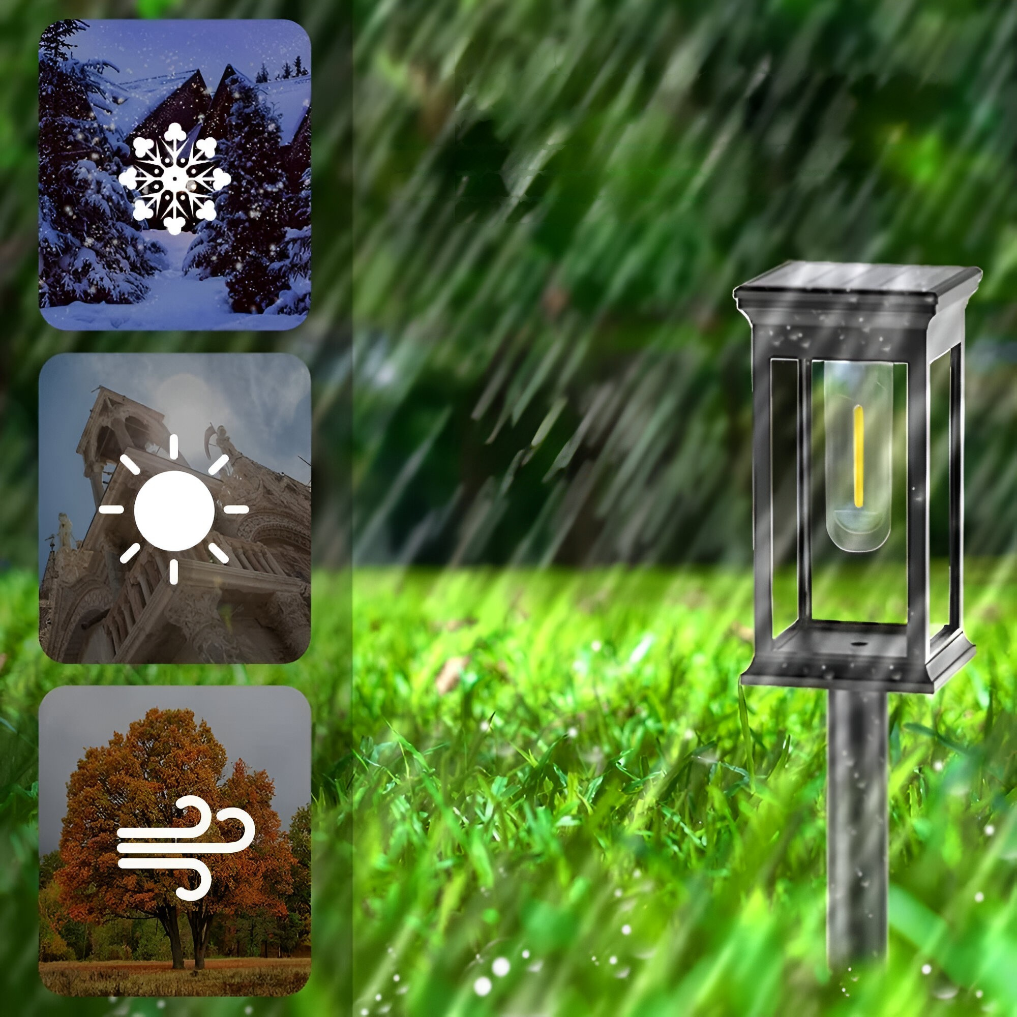 GlowMoss Path – Wasserdichte Gartenwegbeleuchtung für den Außenbereich - Wohnzubehör