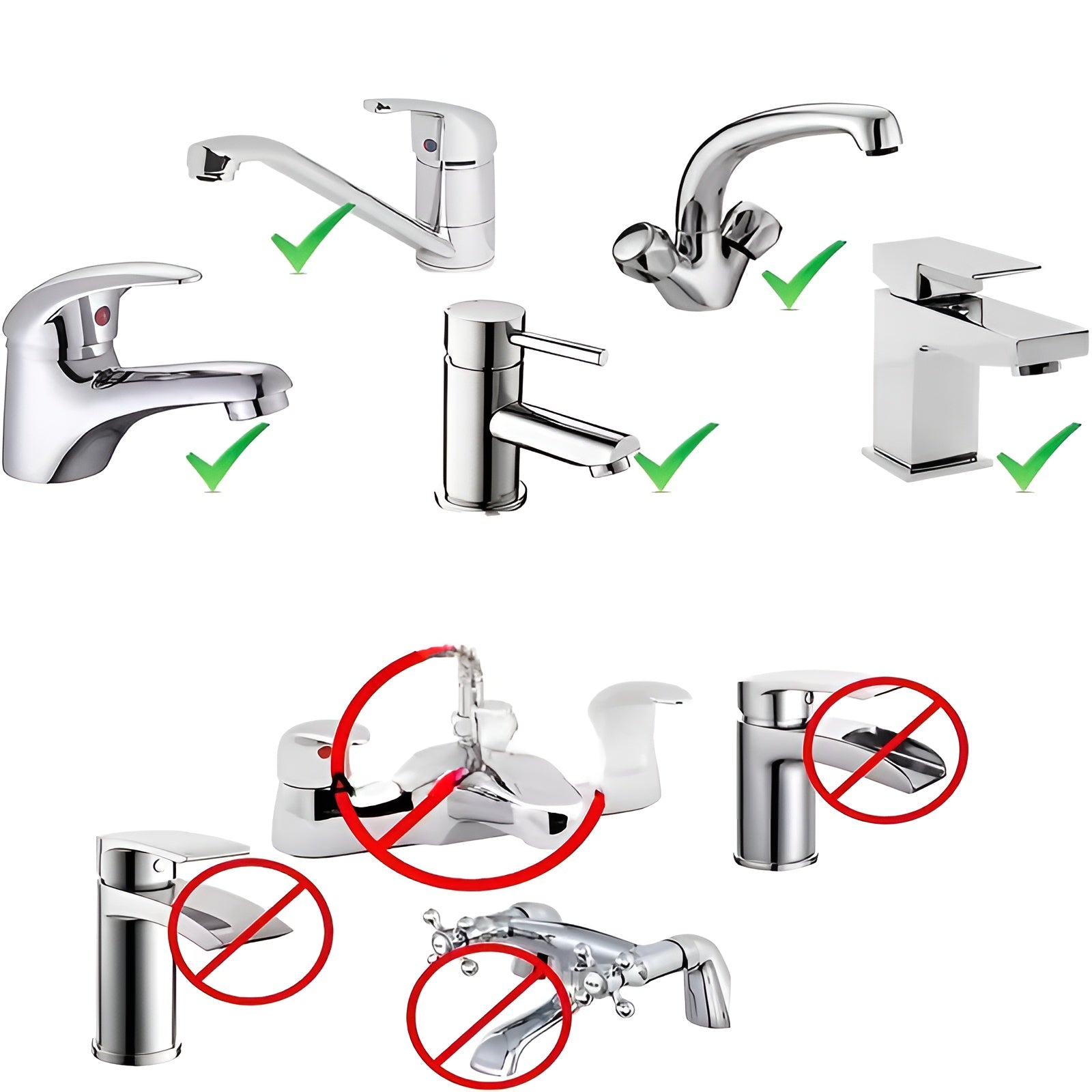Handbrause Set für Dusche – Leistungsstarker Duschkopf | Mit Schlauch & Wandhalterung ohne Bohren - Bidet-Duschen