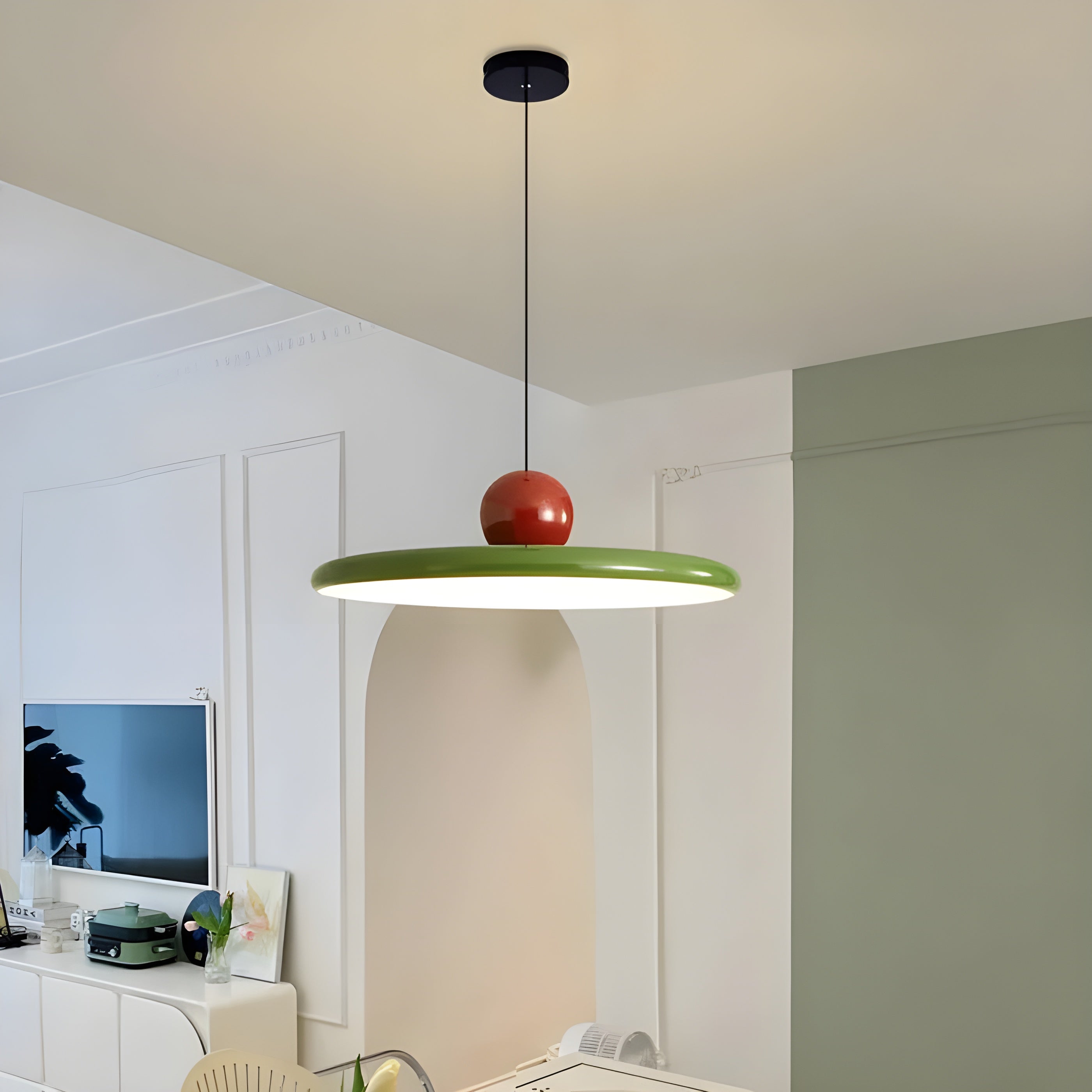 HavenHalo Light - Nordische LED-Glas-Pendelleuchte - Pendelleuchte