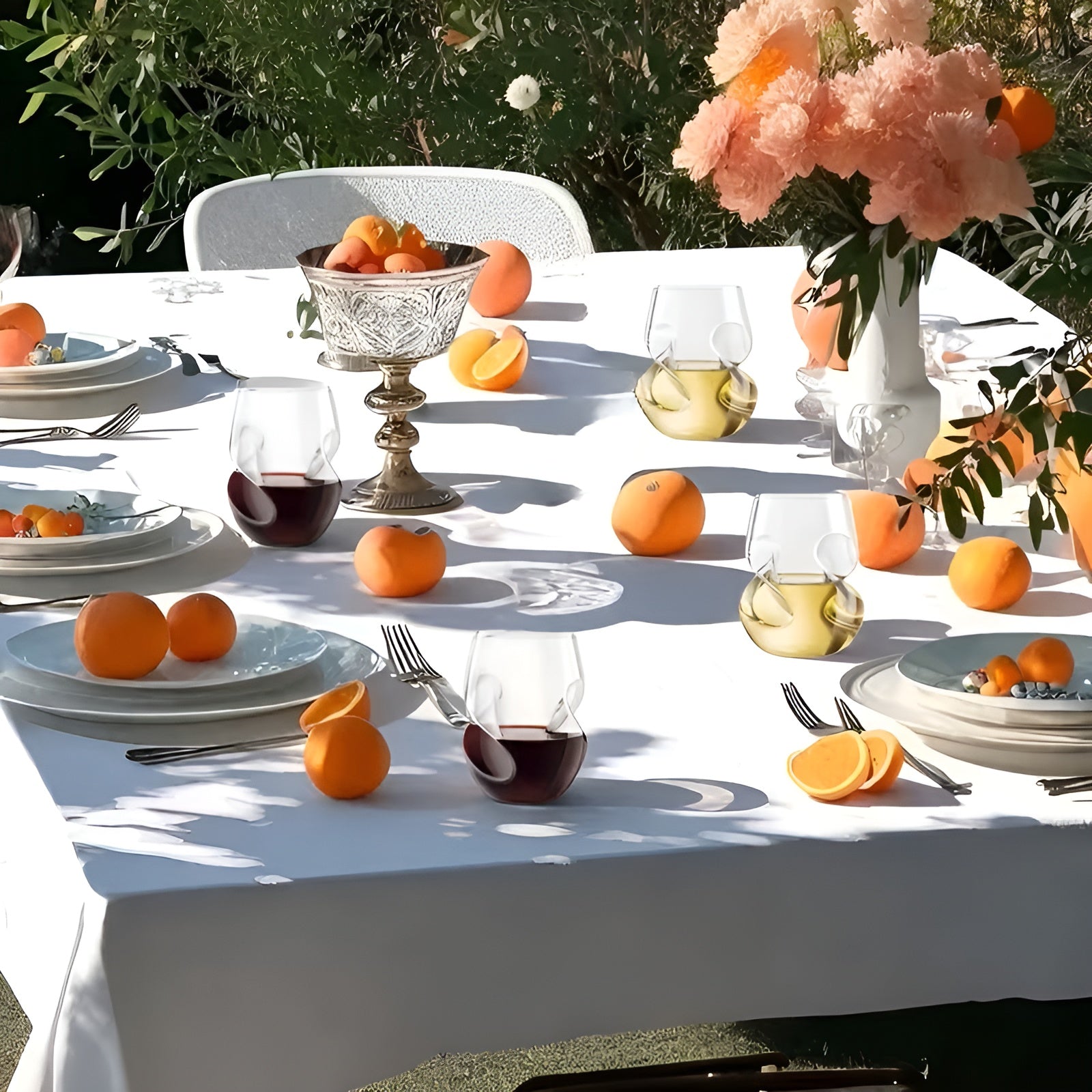 Hochwertiges Glas aus Borosilikat – Elegant geschwungen | Stilvoll für Wein und besondere Anlässe - Weinglas