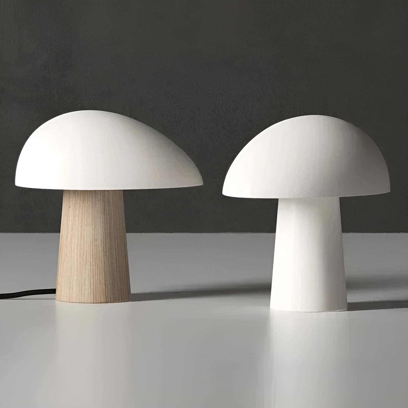 Minimalistische Tischlampe – Skandinavisches Design mit Warmem Licht | Perfekt für Wohnzimmer & Schlafzimmer