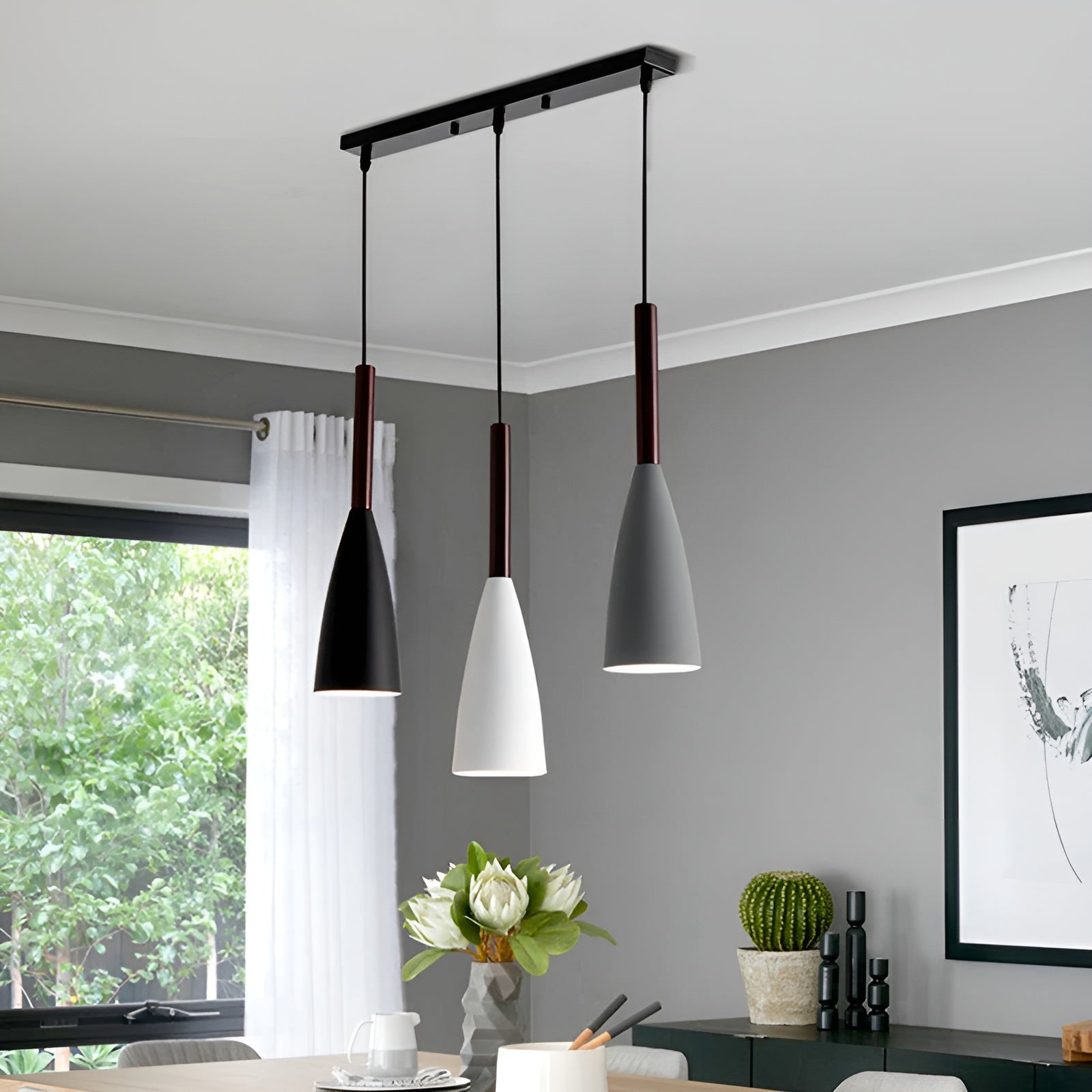 Hängelampe Japandi – Zartes Sakura-Design | Dekorativ für Wohnzimmer und Schlafzimmer